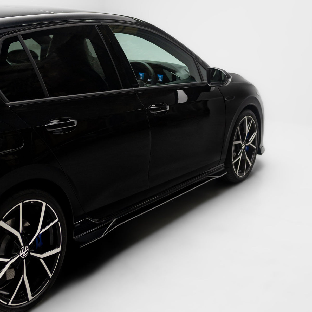 EVO-1 Side Splitters for Volkswagen Golf TSI, GTI & R MK8 / MK8.5 2021+