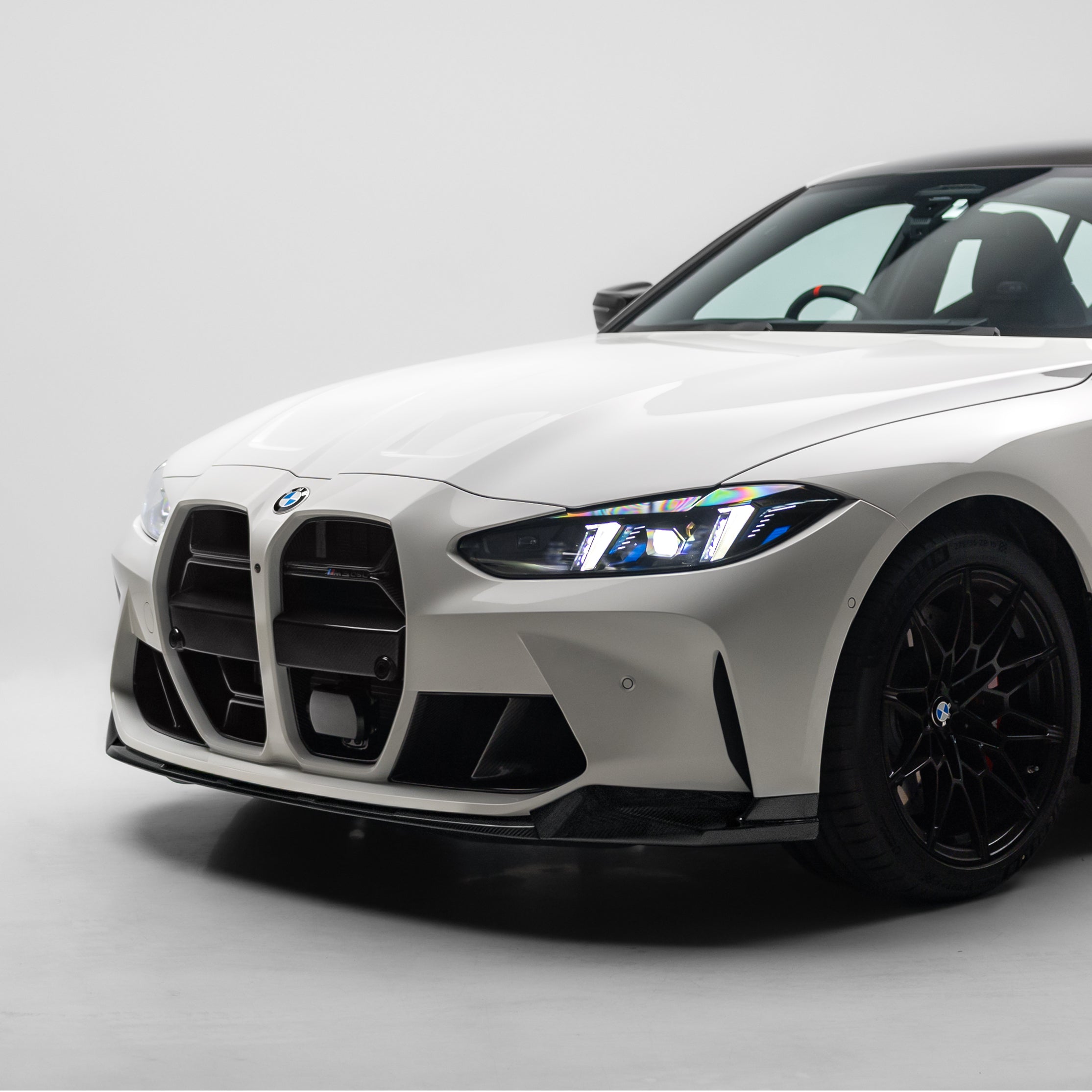 M Performance Style Pre Pregged Dry Carbon Front Lip for BMW M3 G80 G81 / M4 G82 G83 2020+
