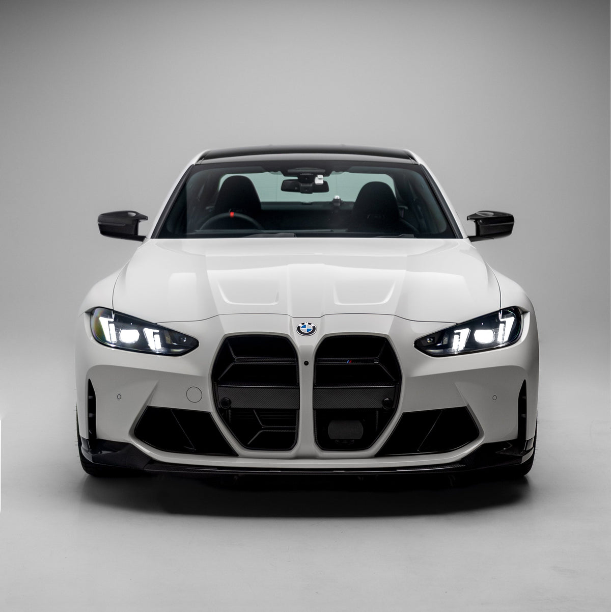 M-Performance Style Pre Pregged Dry Carbon Fiber Mirror Caps for BMW M240i G42 / M340i LCI /M2 G87 / M3 G80 G81 / M4 G82 G83 2020+