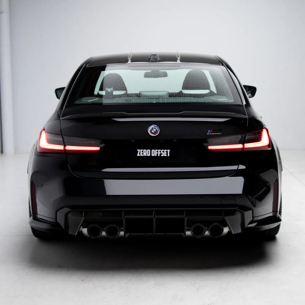M-Performance Style Pre Pregged Dry Carbon Spoiler for BMW 3 Series G20 / M3 G80 20+ - iilumolab