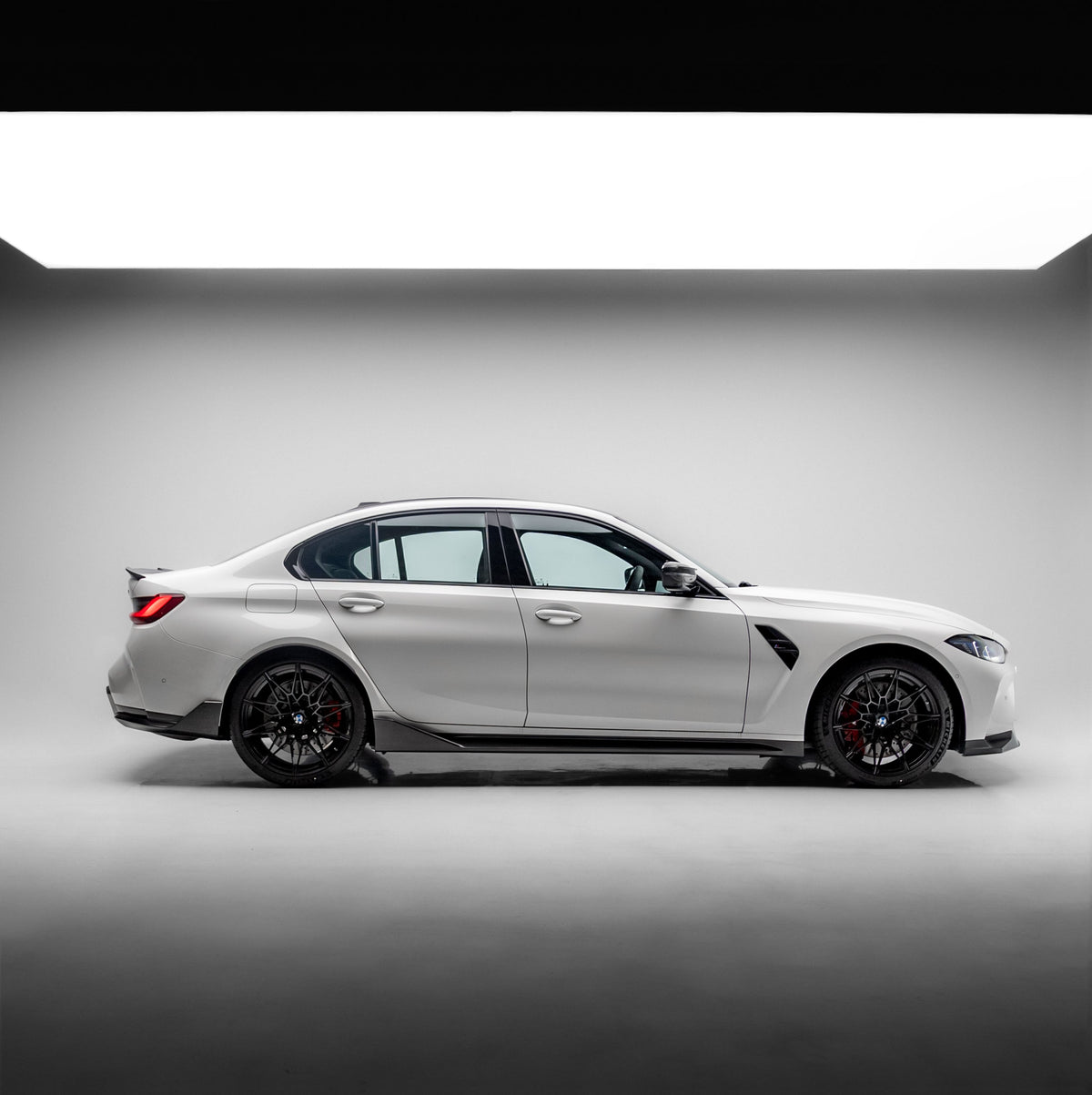 M Performance Style Pre Pregged Dry Carbon Rear Winglets for BMW M3 G80 G81 2020+
