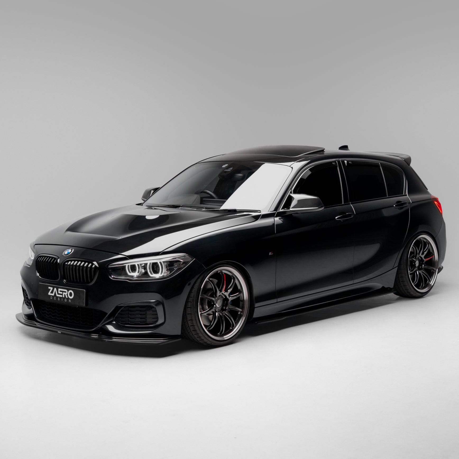 Zaero Designs EVO-1 Side Splitter for BMW 1 Series F20 2012-2019 / 2 Series F22 2014-2021 - iilumolab