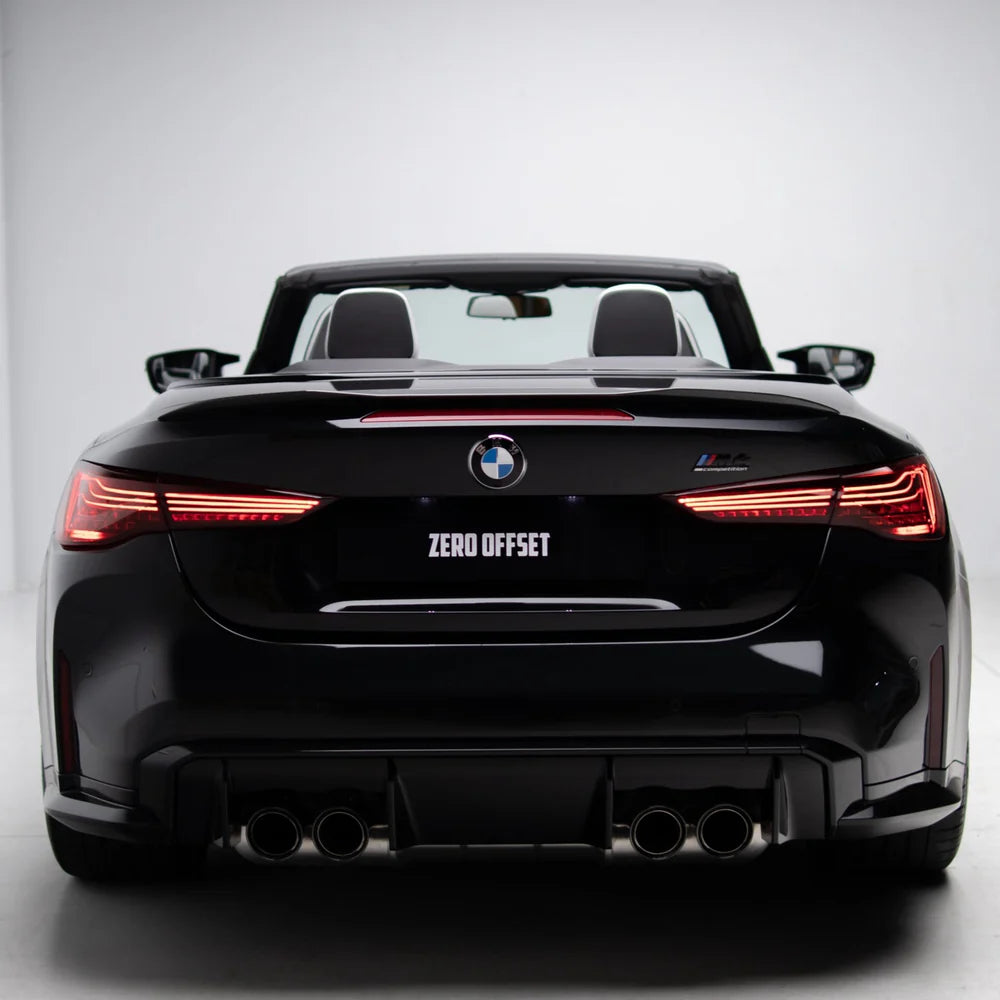 M Performance Style Pre Pregged Dry Carbon Fiber Spoiler for BMW 4 Series G23 / M4 G83 Convertible 20+ - iilumolab