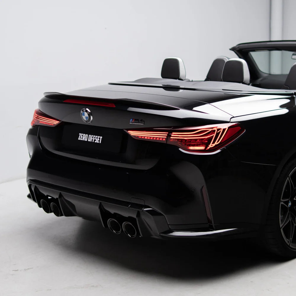 M Performance Style Pre Pregged Dry Carbon Fiber Spoiler for BMW 4 Series G23 / M4 G83 Convertible 20+ - iilumolab