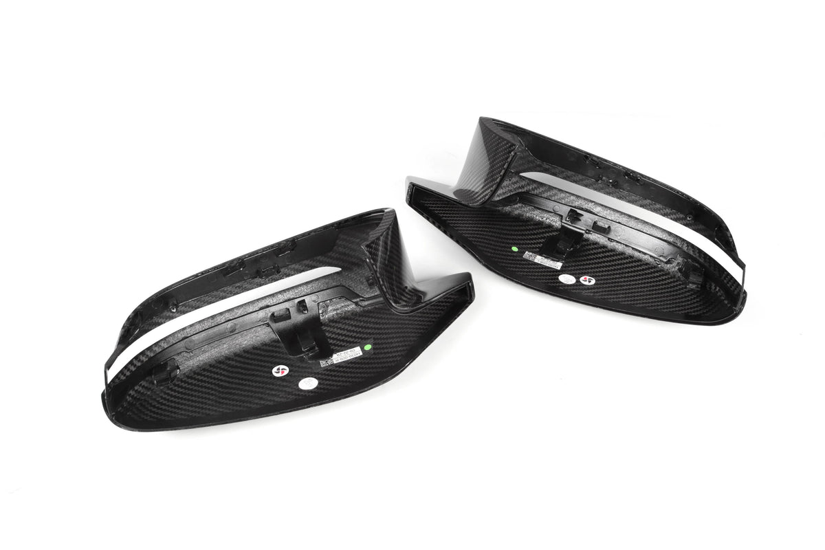 M-Performance Style Pre Pregged Dry Carbon Fiber Mirror Caps for BMW M240i G42 / M340i LCI /M2 G87 / M3 G80 G81 / M4 G82 G83 2020+