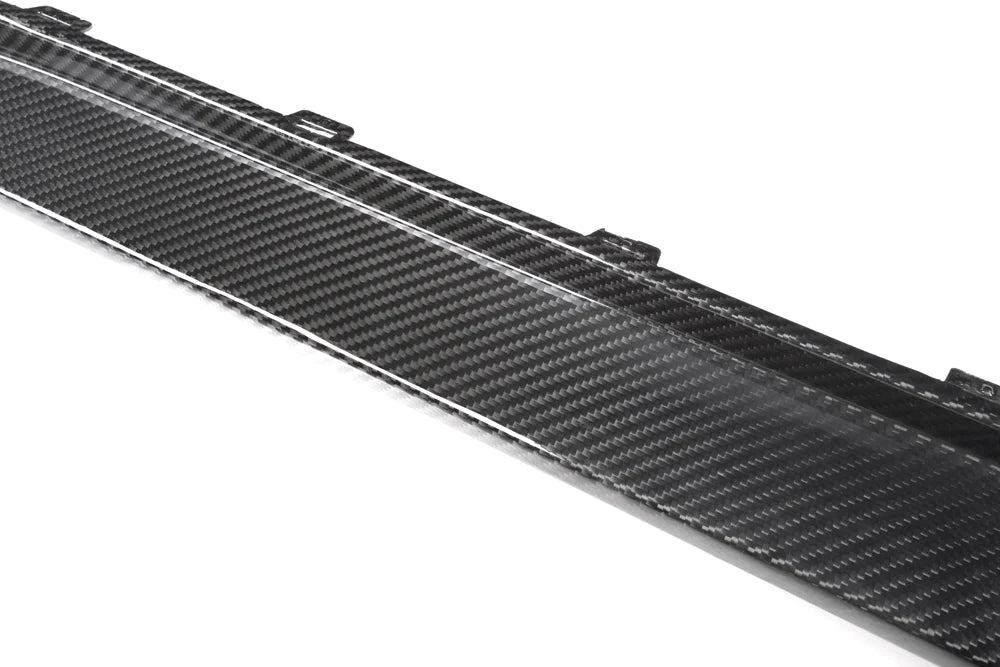 OEM STYLE PRE PREGGED DRY CARBON SIDE SKIRTS FOR BMW M3 G80 G81 2020+ - iilumolab