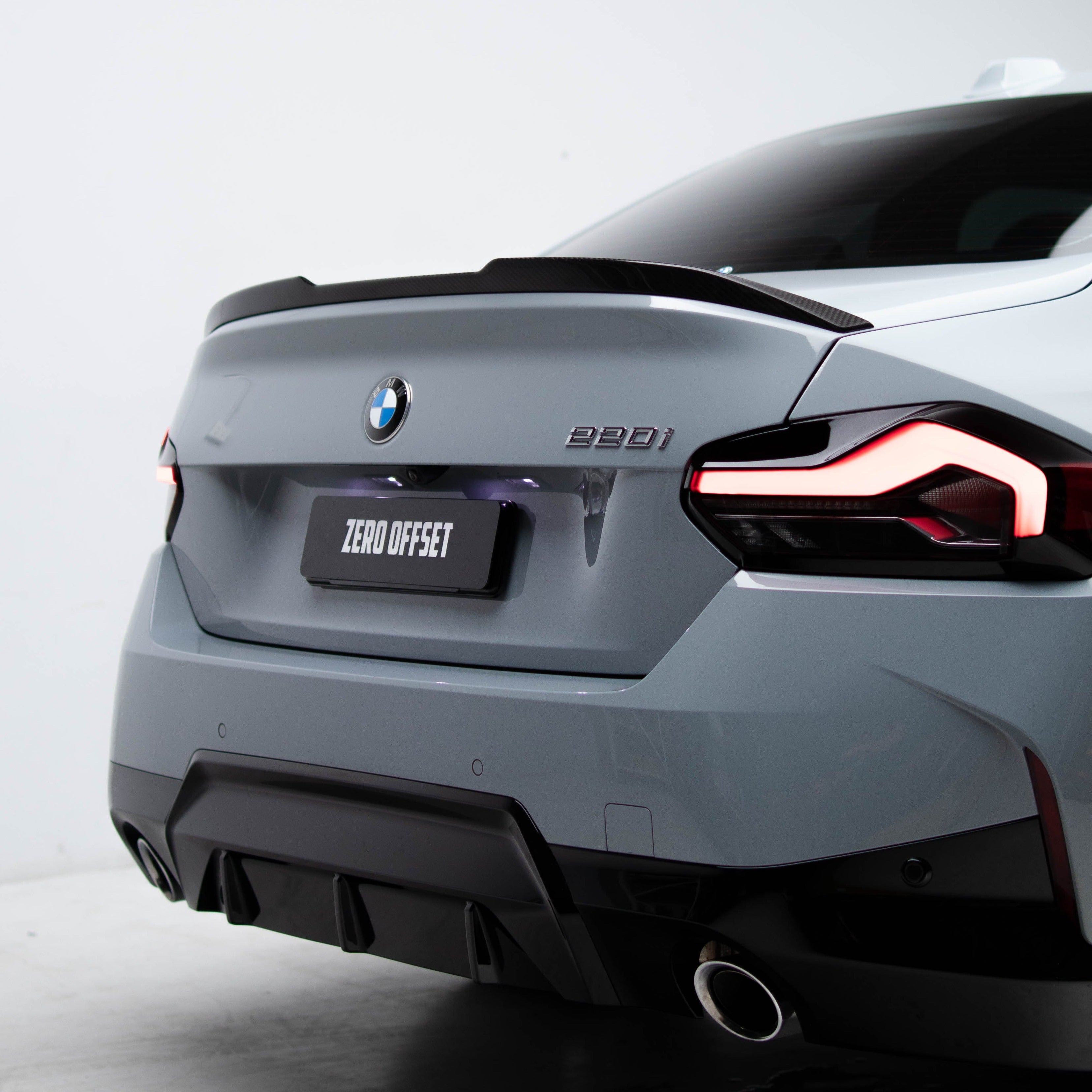 Sooqoo Pre Pregged Dry Carbon Fiber Spoiler for BMW 2 Series Coupe G42 2021+ / M2 G87 2023+