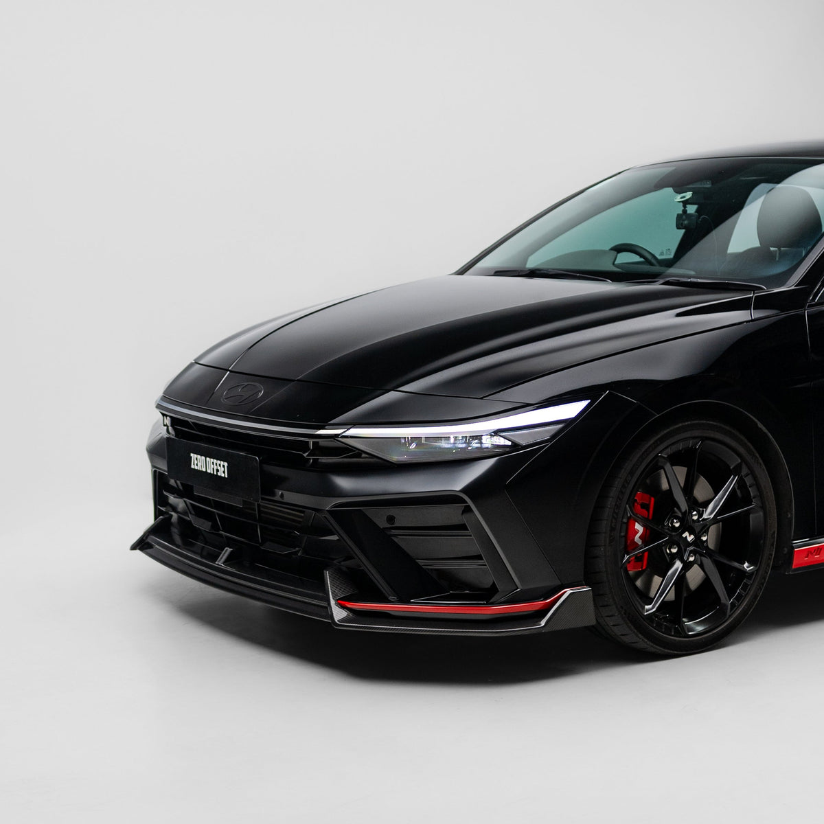 Carbon Fiber Front Lip for Hyundai i30N Sedan / Elantra N Facelift 2024+