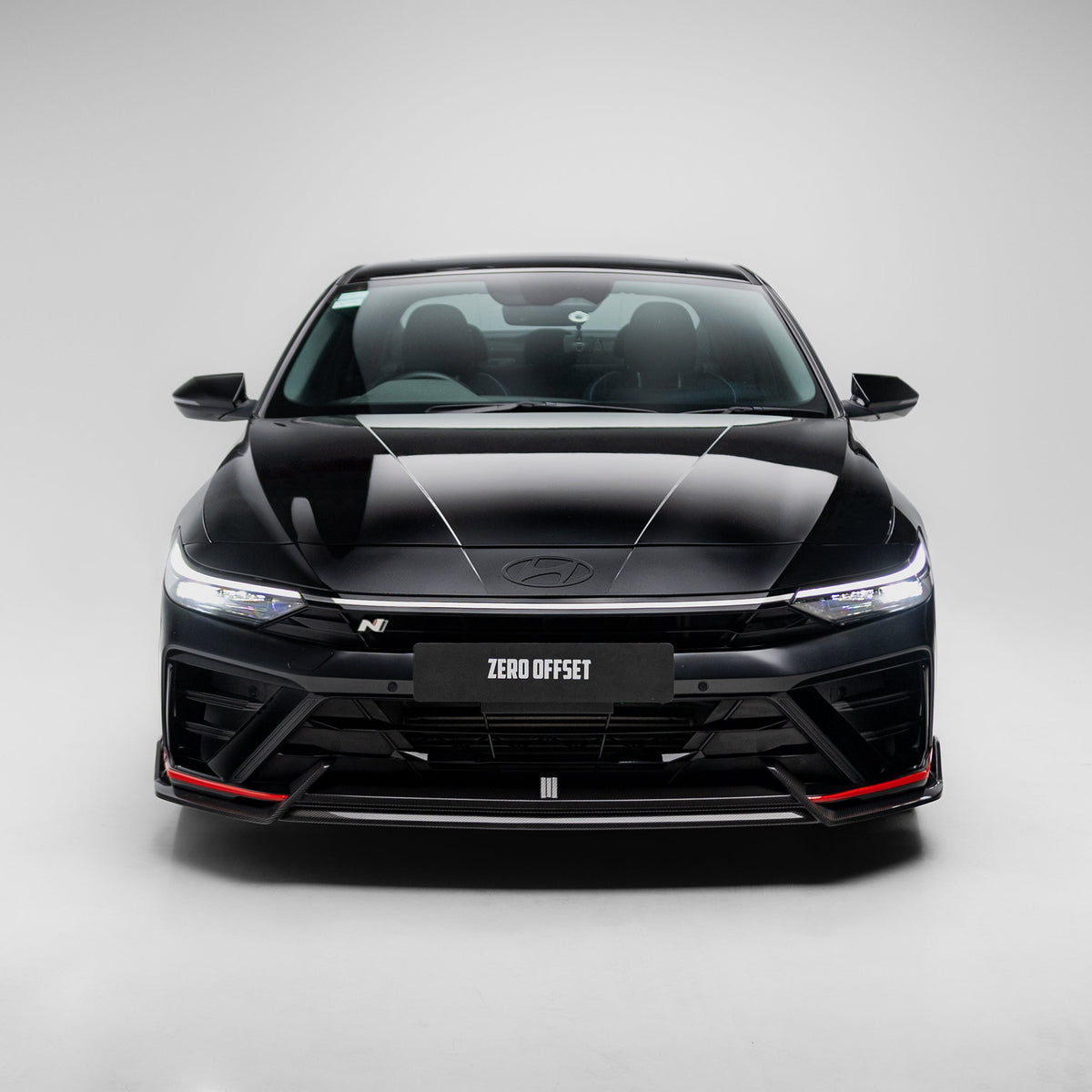 Carbon Fiber Front Lip for Hyundai i30N Sedan / Elantra N Facelift 2024+