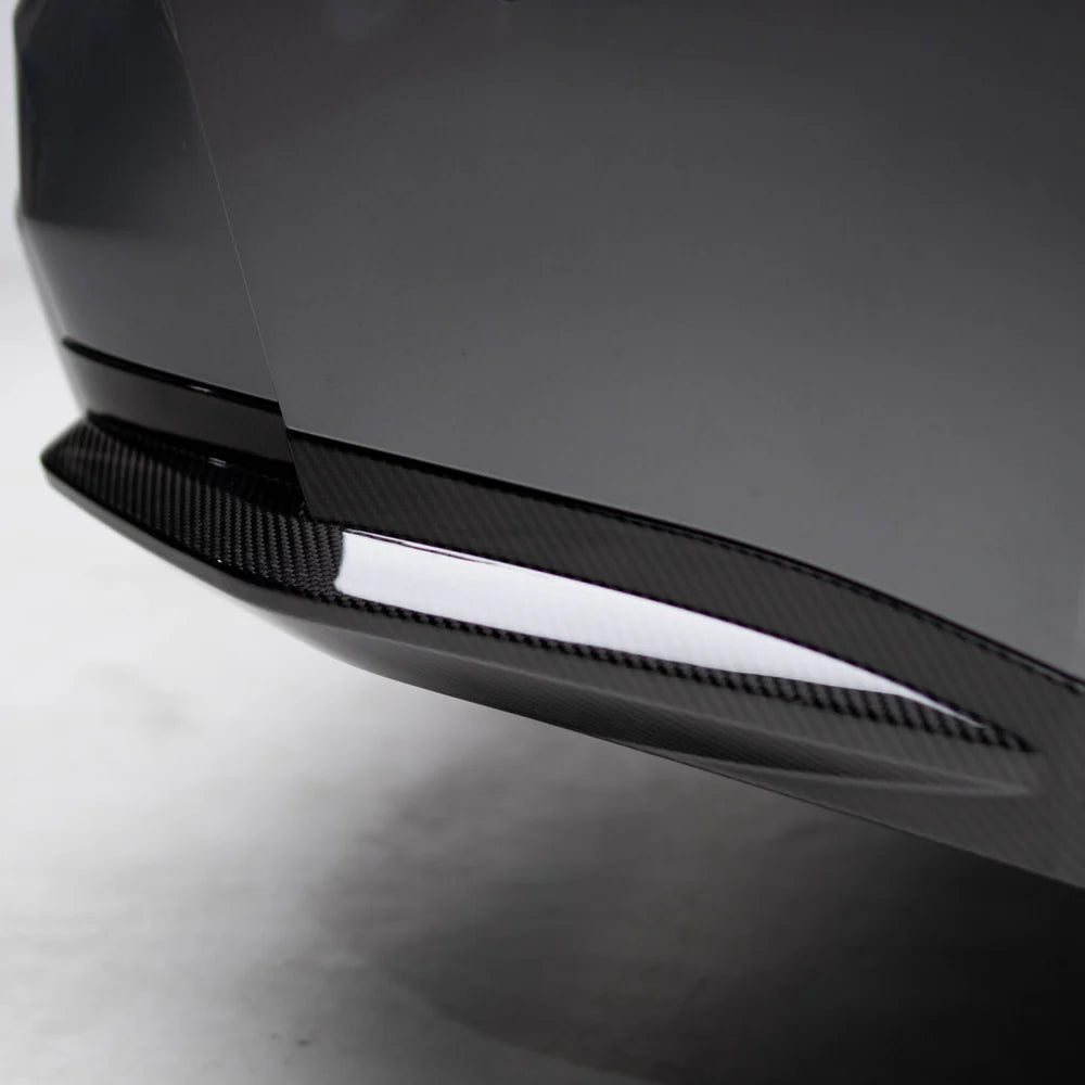 OEM Style Pre Pregged Dry Carbon Rear Winglets for BMW M4 G82 G83 20+ - iilumolab