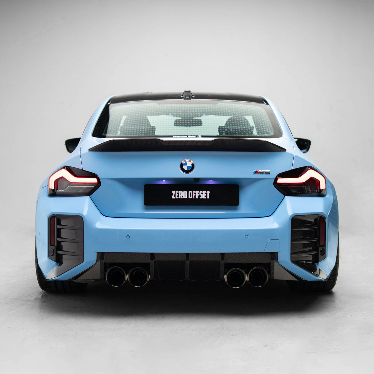 OEM Style Pre Pregged Dry Carbon Fiber Rear Diffuser for BMW M2 G87 2023+
