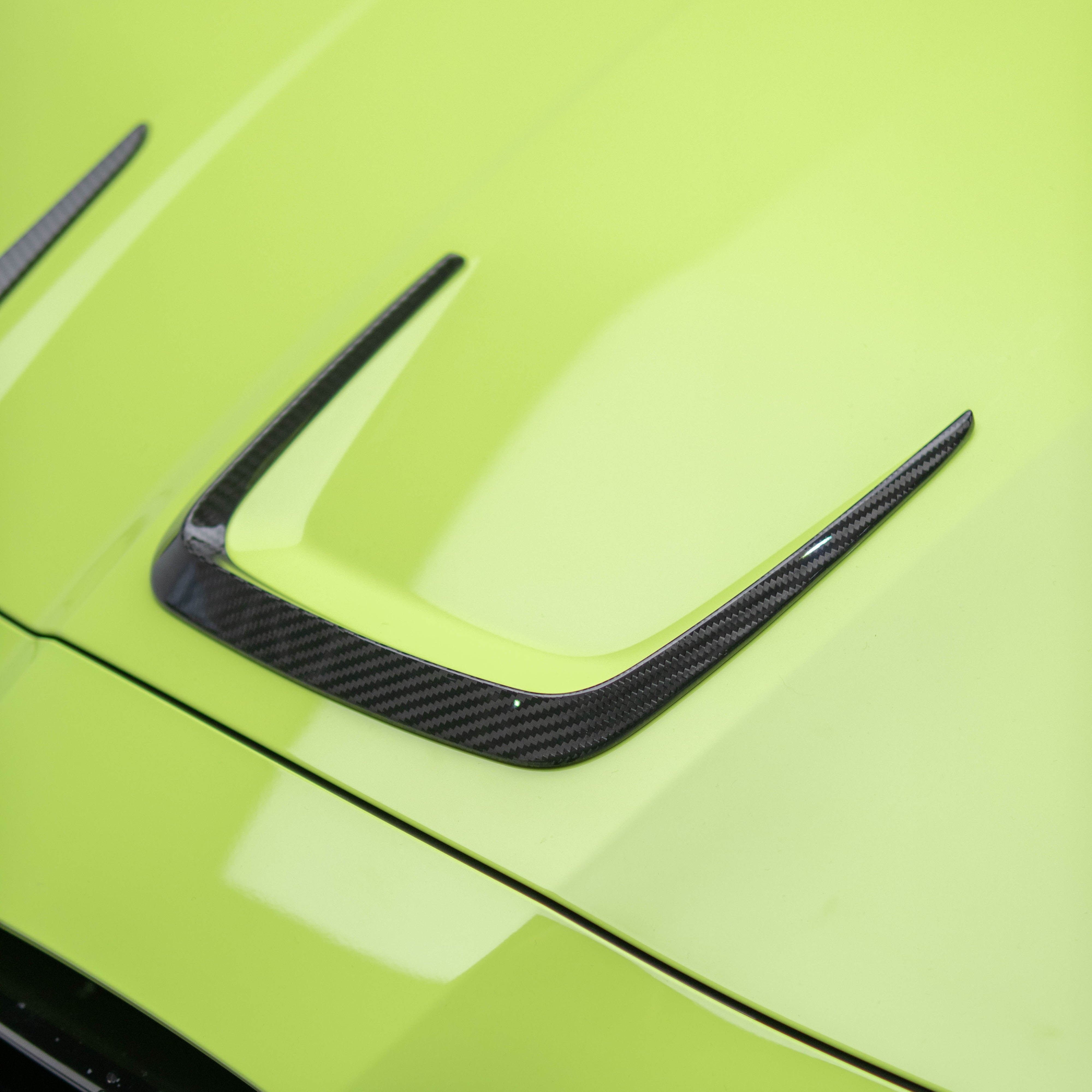 Sooqoo Pre Pregged Dry Carbon Hood Vent Trim for BMW M3 G80 G81 / M4 G82 G83 2020+
