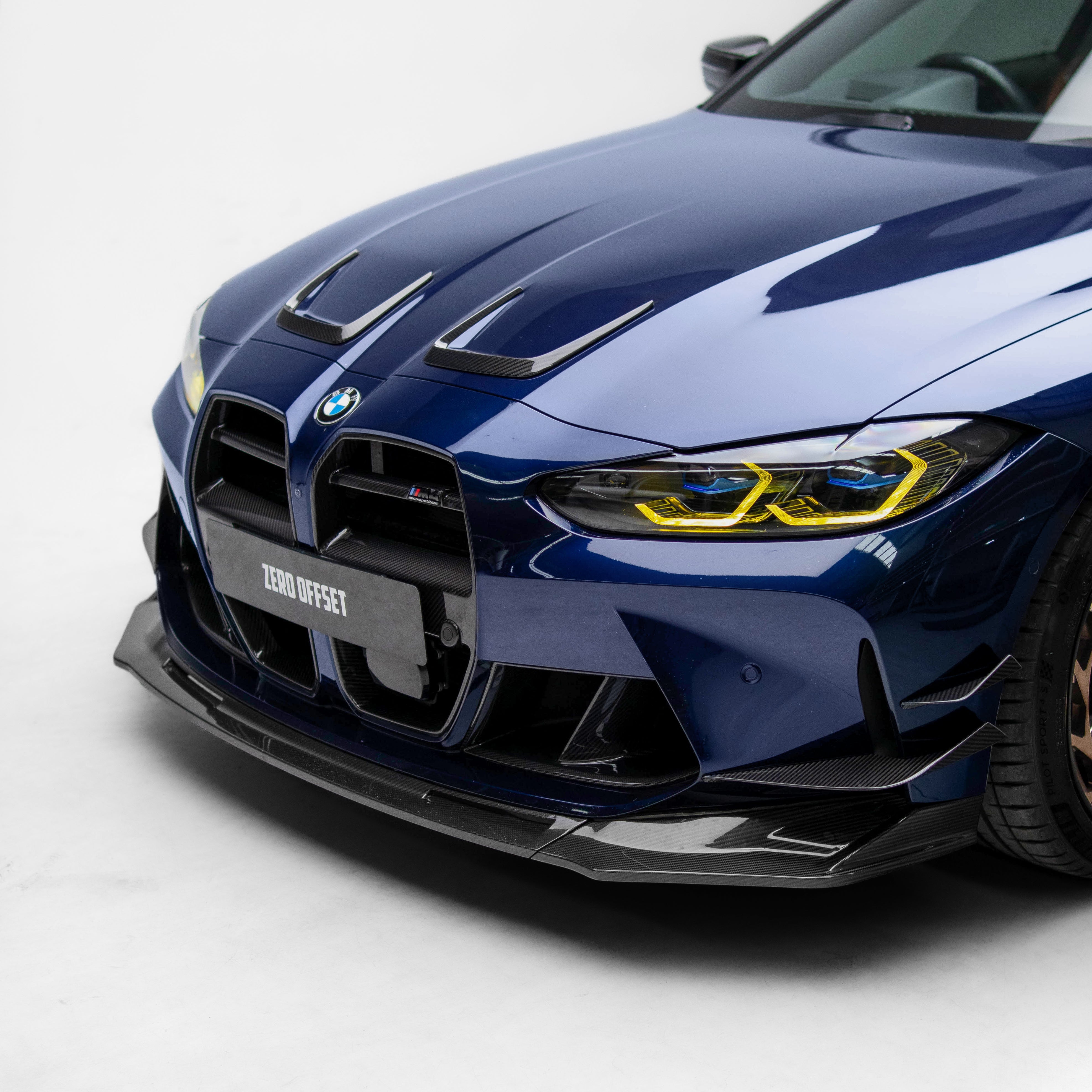 VS Style Pre Pregged Dry Carbon Canards for BMW M3 G80 G81 / M4 G82 G83 2020+
