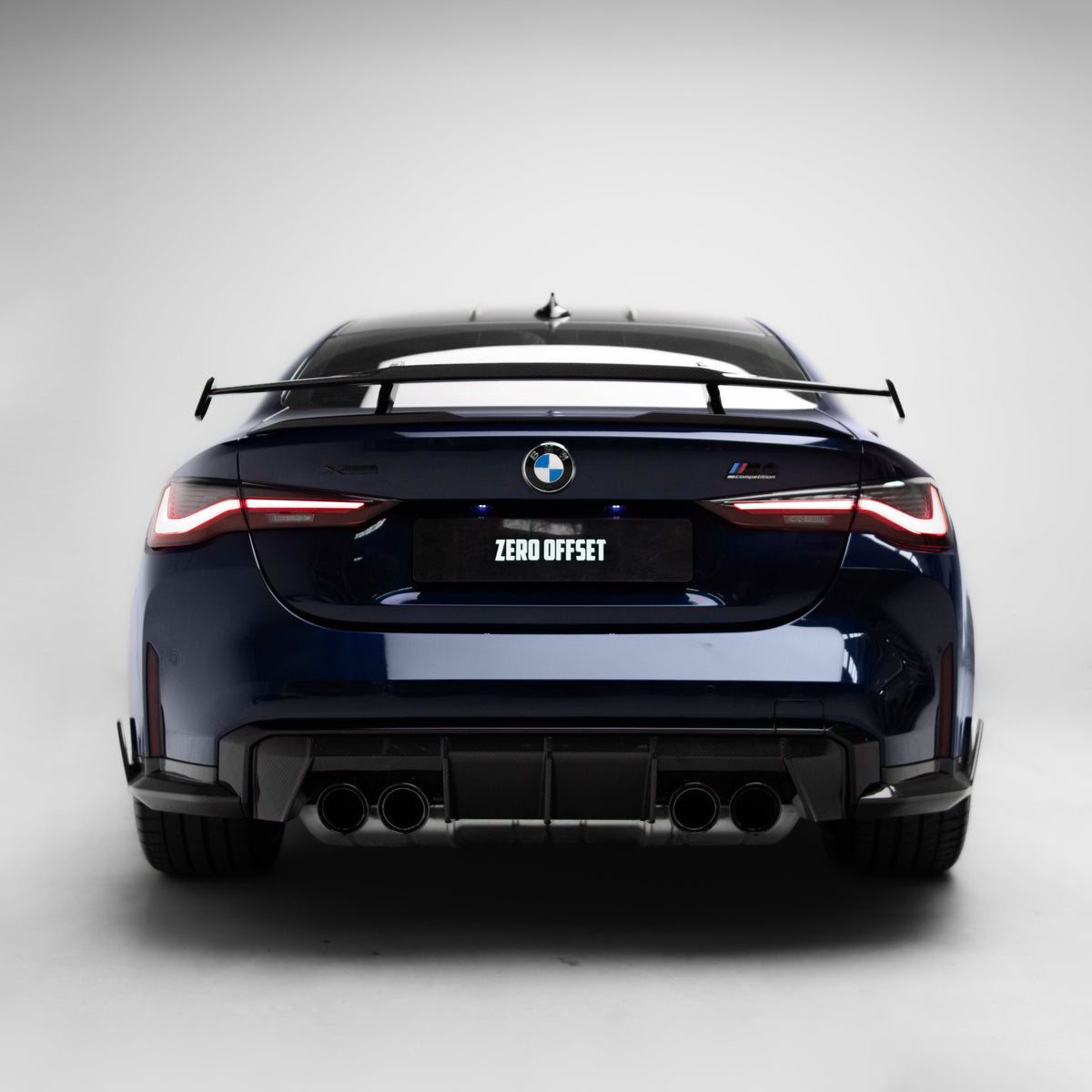 M-Performance Style Pre Pregged Dry Carbon Diffuser for BMW M3 G80 G81 / M4 G82 G83 (Standard Quad Tip) 2020+