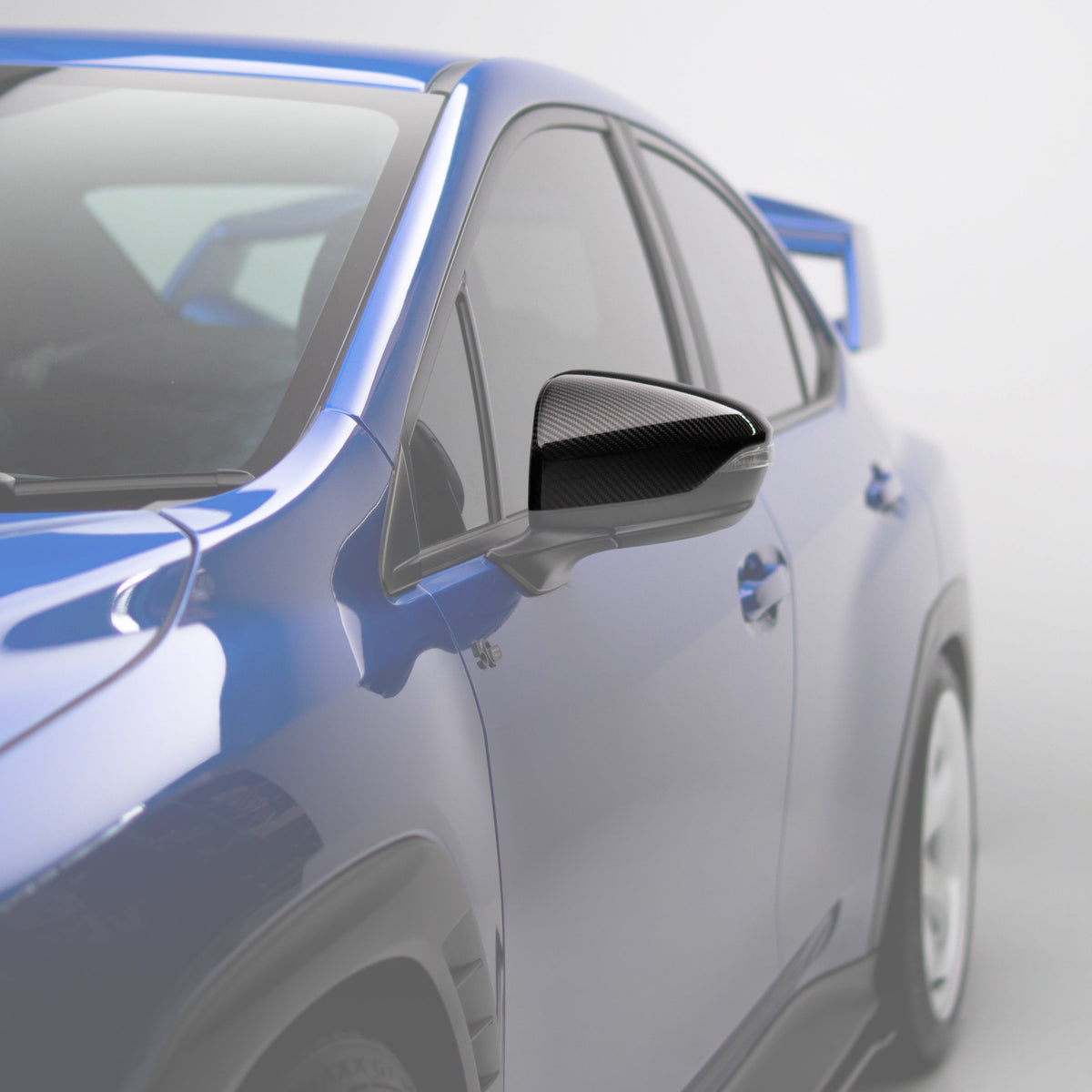 Dry Carbon Mirror Caps for Subaru WRX VB Sedan / VN Sportswagon 2022+