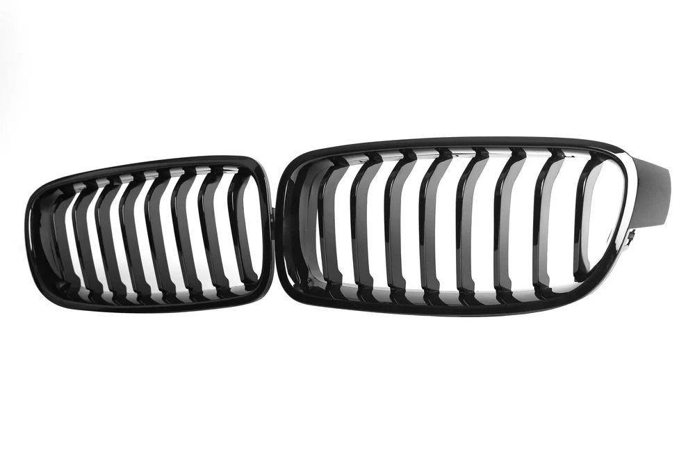 M Performance Gloss Black Grill (Single Slat) For BMW 3 Series F30 F31 12-18 - iilumolab