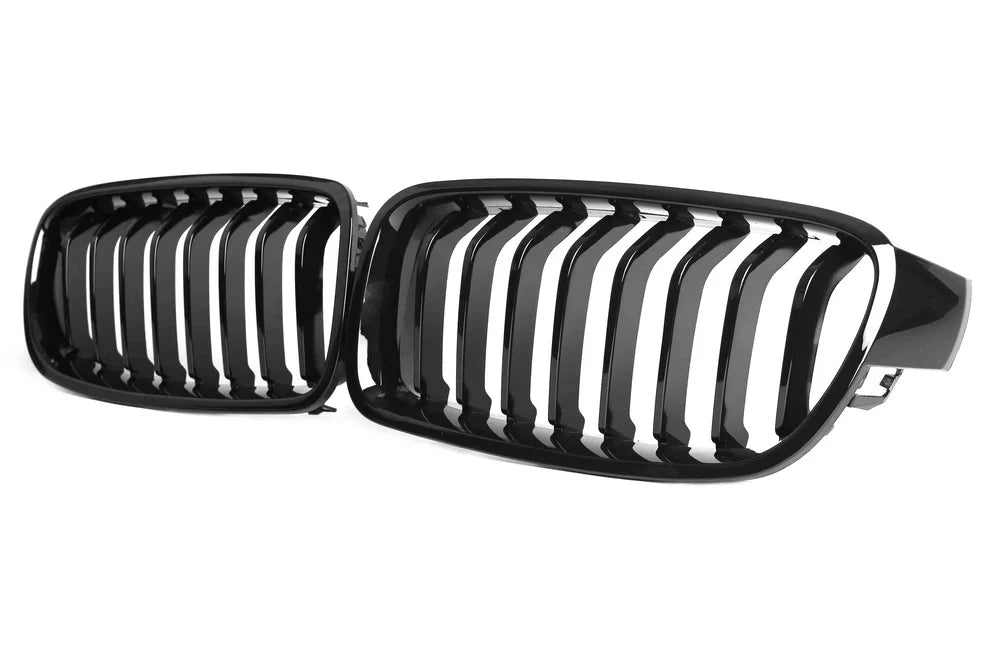 M Performance Gloss Black Grill (Single Slat) For BMW 3 Series F30 F31 12-18 - iilumolab