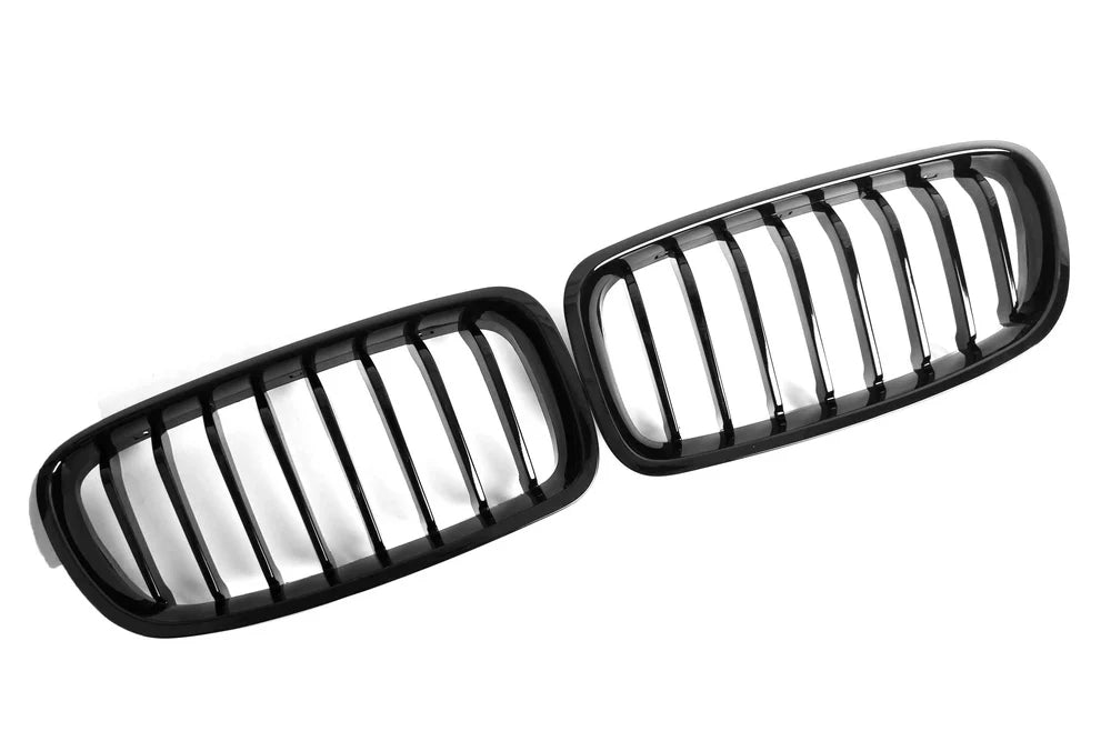 M Performance Gloss Black Grill (Single Slat) For BMW 3 Series F30 F31 12-18 - iilumolab