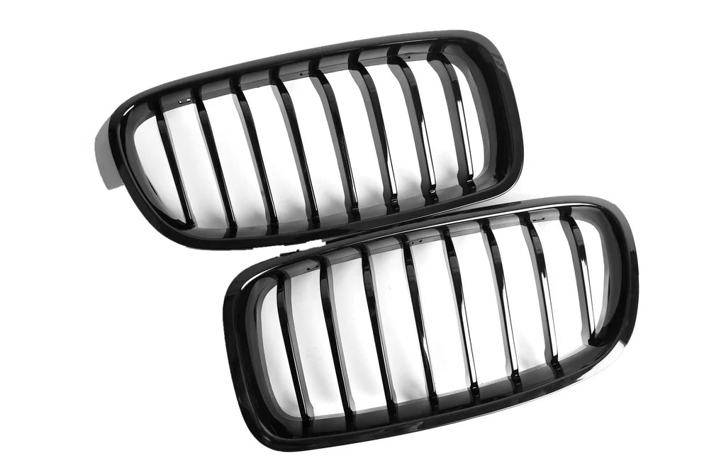M Performance Gloss Black Grill (Single Slat) For BMW 3 Series F30 F31 12-18 - iilumolab