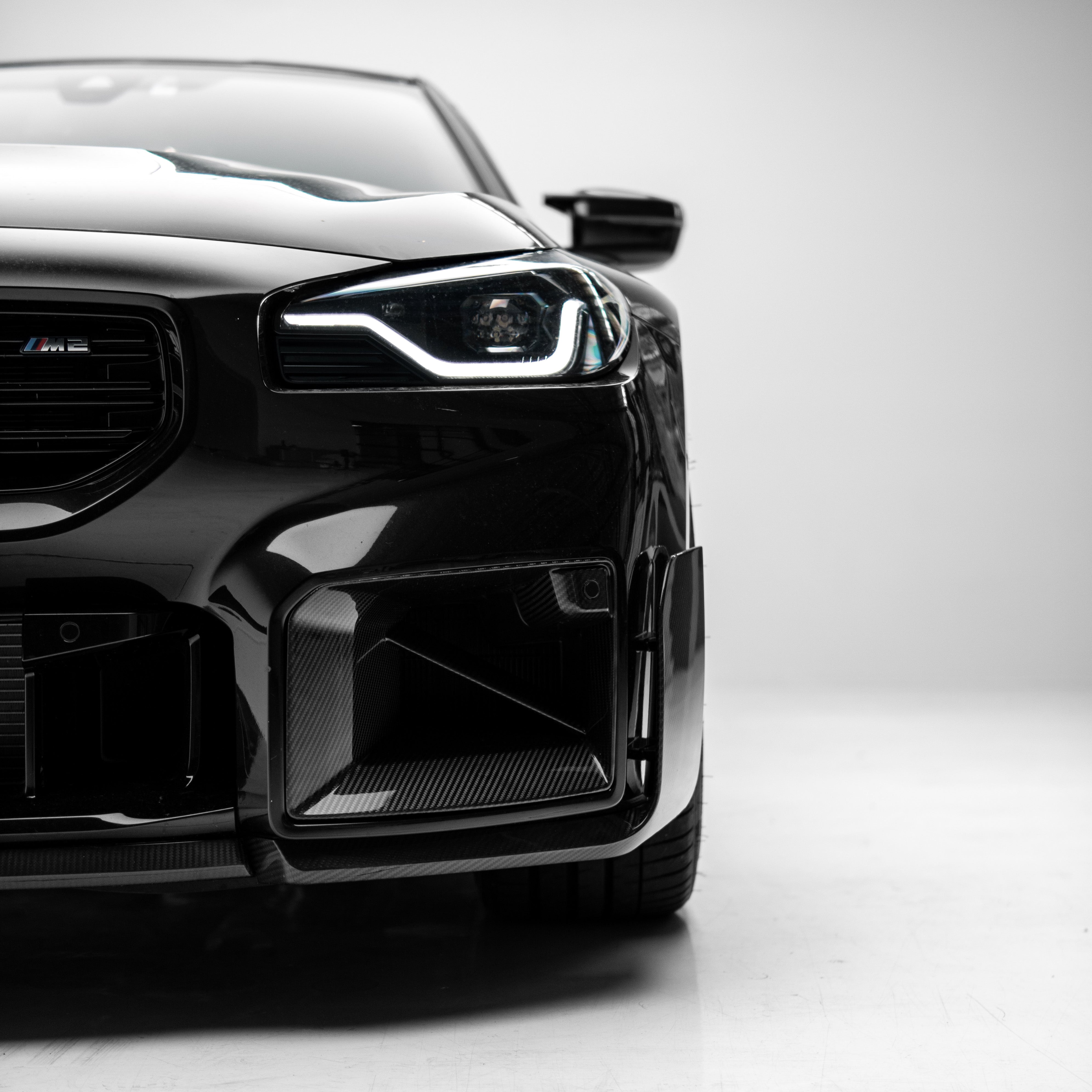 M Performance Style Pre Pregged Dry Carbon Fiber Front Lip for BMW M2 G87 2023+