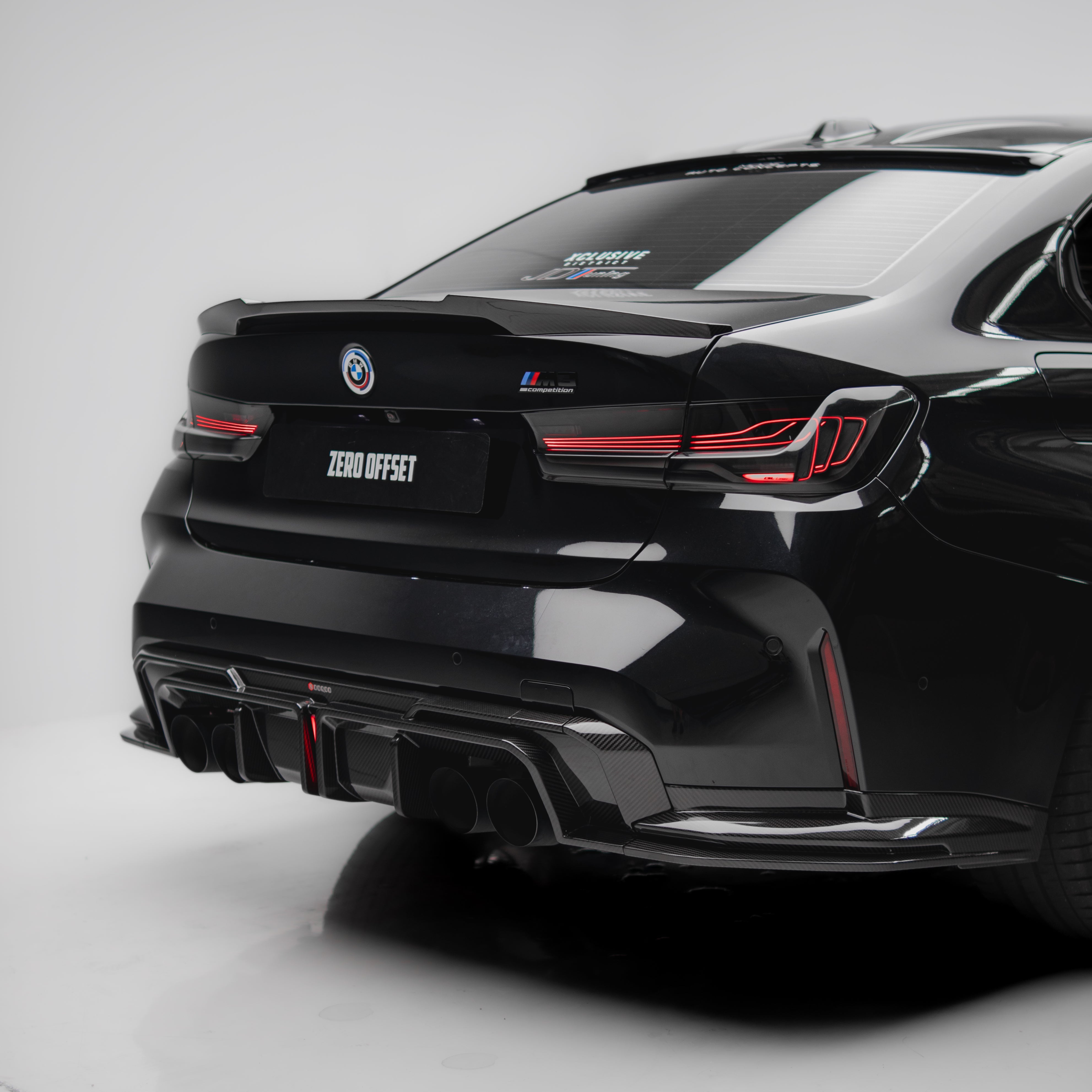 Sooqoo Pre Pregged Dry Carbon Diffuser for BMW M3 G80 G81 / M4 G82 G83 2020+