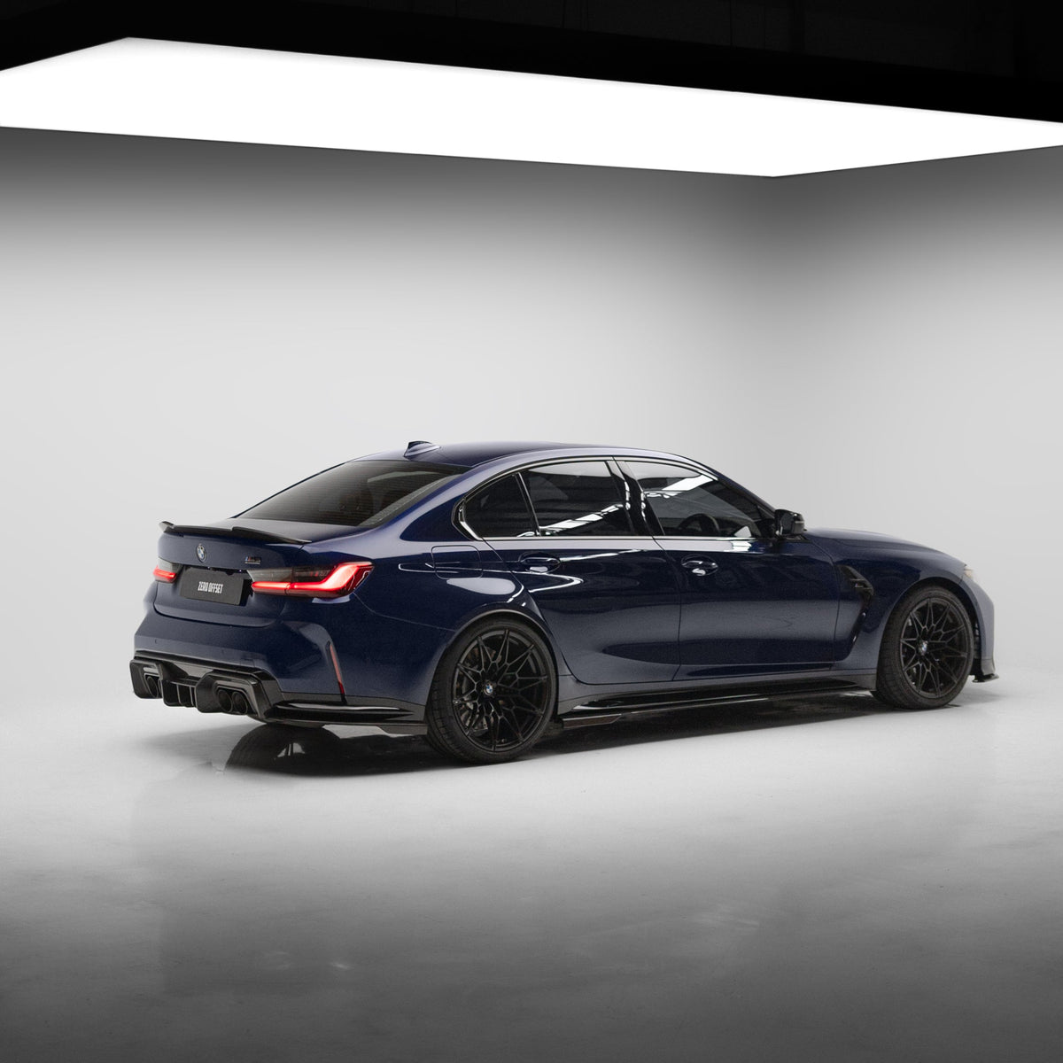 BMW G80 G81 M3 Dry Carbon Fiber Rear Diffuser V1 2020+