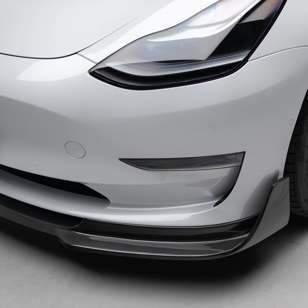 Vorsteiner Style Front Lip (Carbon Fibre) for Tesla Model 3 19+