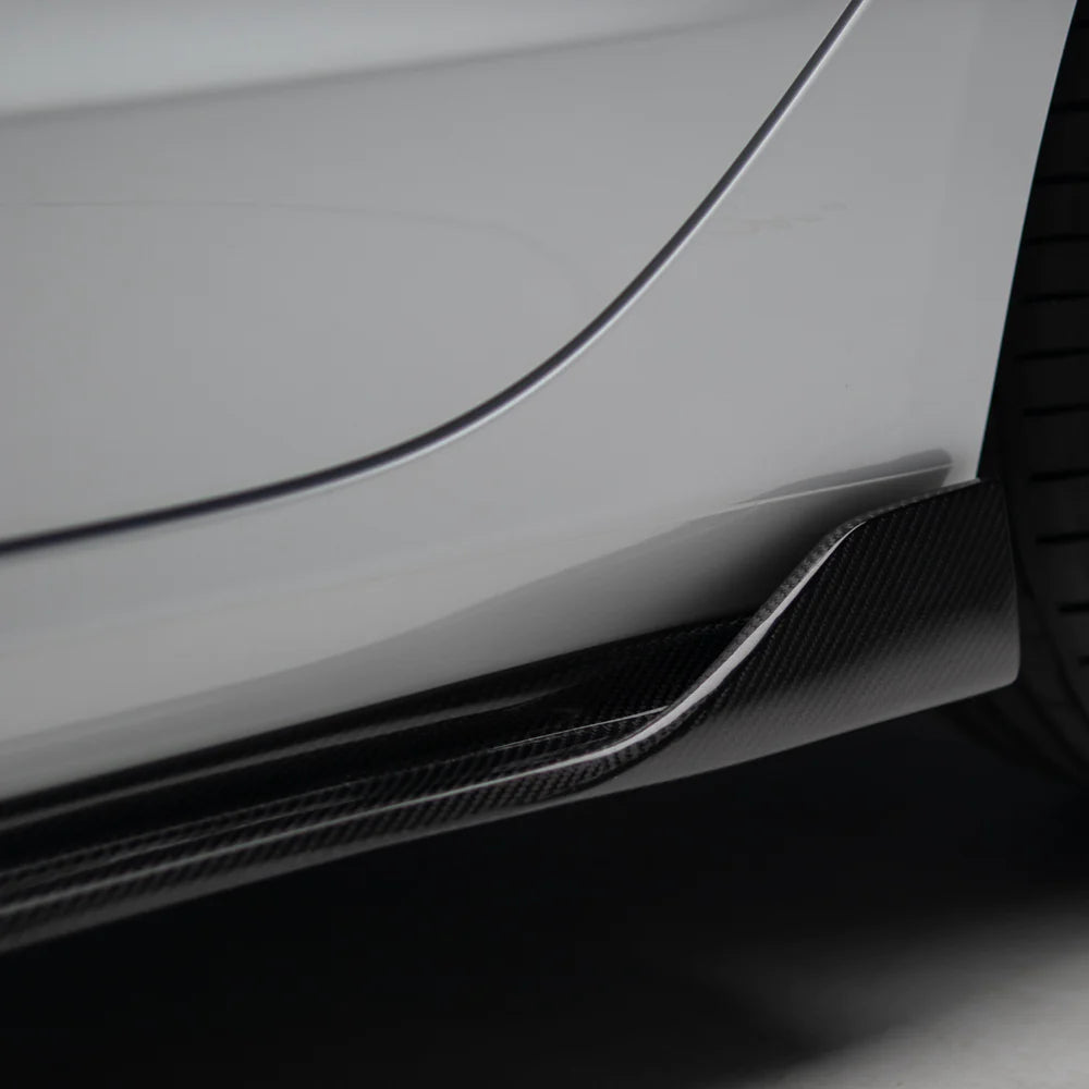 Vorsteiner Style Side Skirts (Carbon Fibre) for Tesla Model 3 19+ - iilumolab