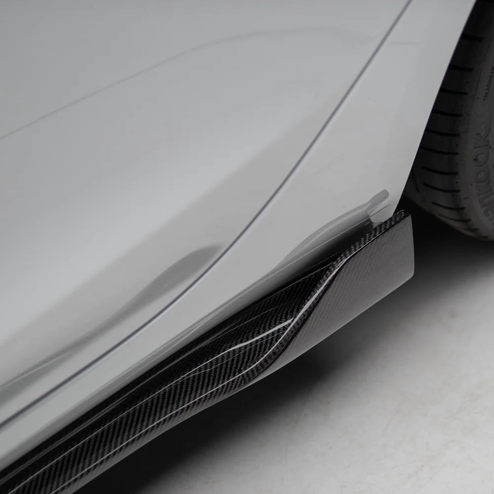 Vorsteiner Style Side Skirts (Carbon Fibre) for Tesla Model 3 19+ - iilumolab