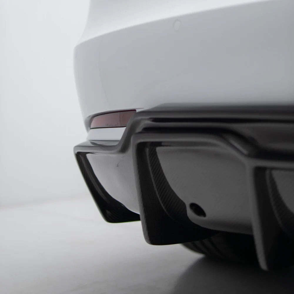 Vorsteiner Style Rear Diffuser (Carbon Fibre) for Tesla Model 3 19+