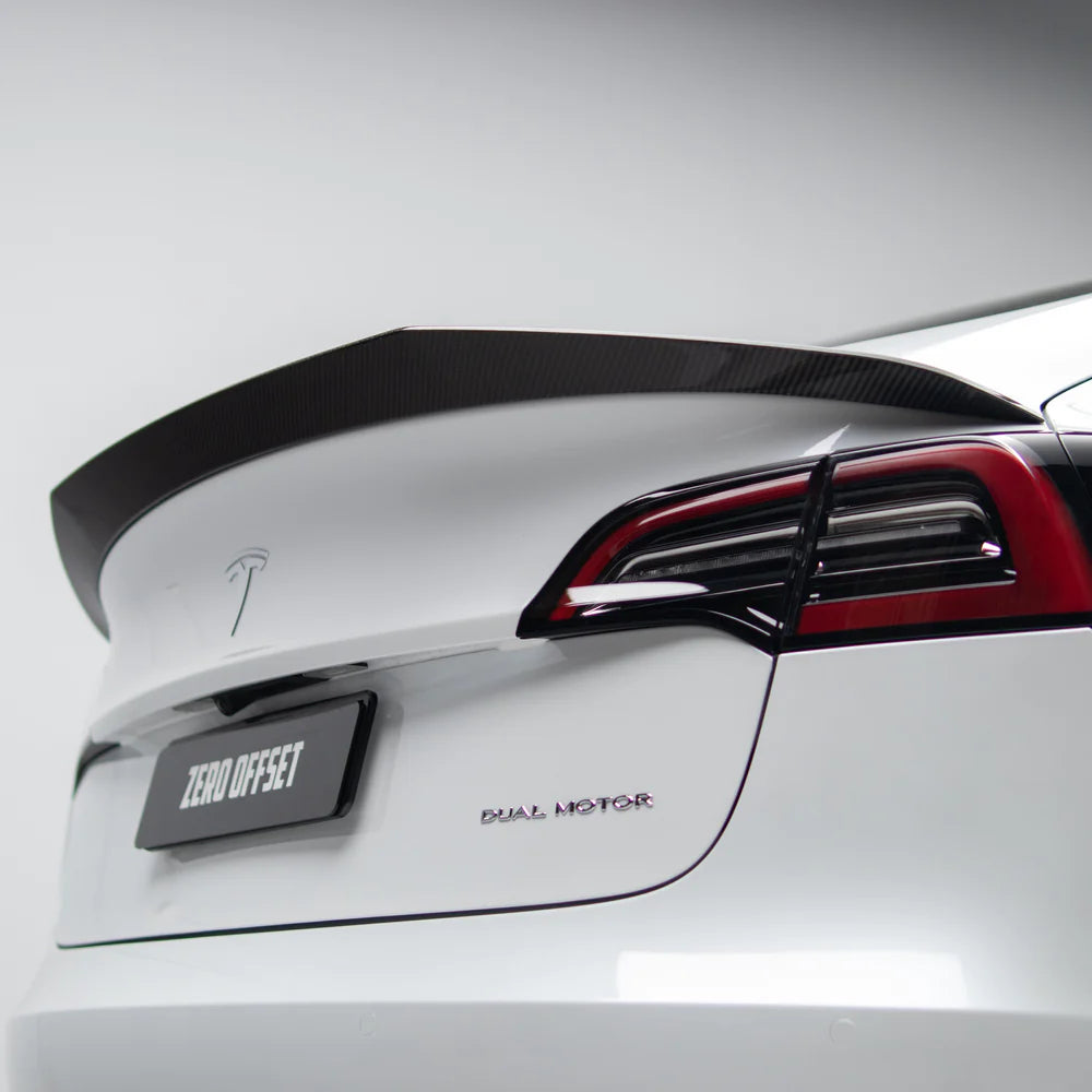 Vorsteiner Style Rear Spoiler (Carbon Fibre) for Tesla Model 3 19+ - iilumolab