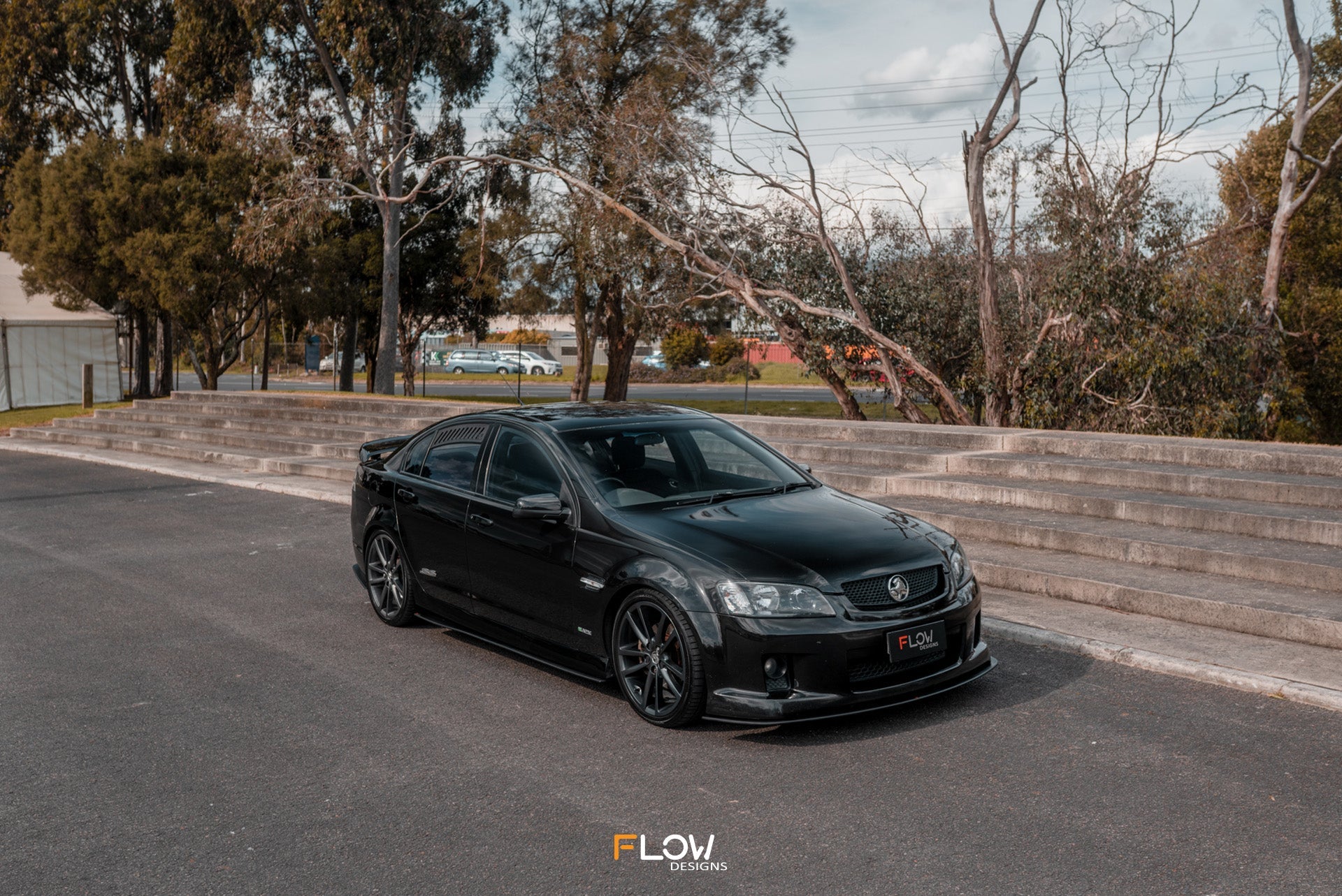 Flow Designs VE Commodore S1 Wagon Front Lip Splitter - iilumolab