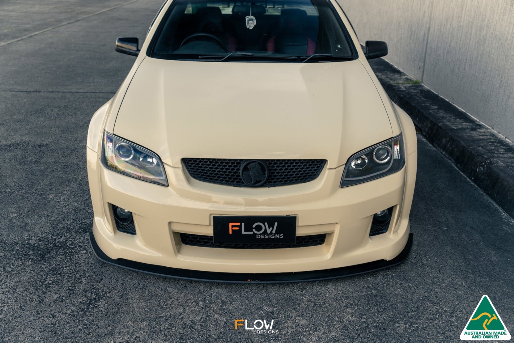 Flow Designs VE Commodore Ute Front Lip Splitter - iilumolab