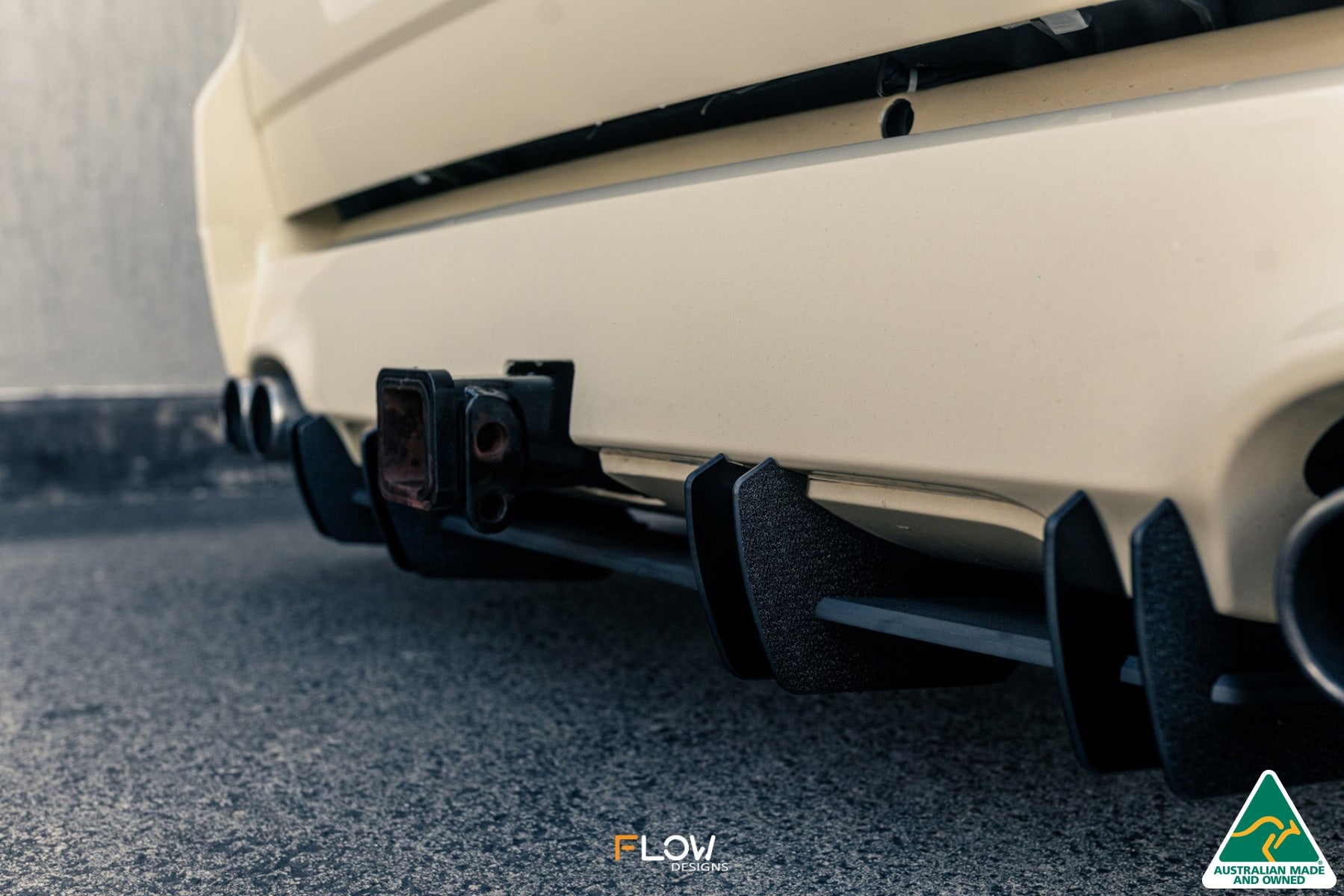 Flow Designs VE Commodore Ute Flow-Lock Rear Diffuser - iilumolab