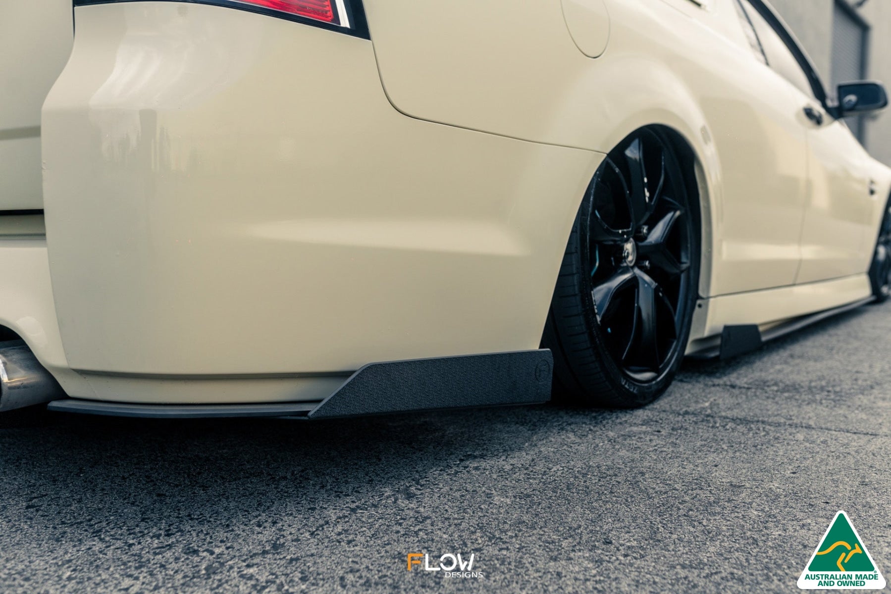 Flow Designs VE Commodore Ute Rear Spat Winglets (Pair) - iilumolab