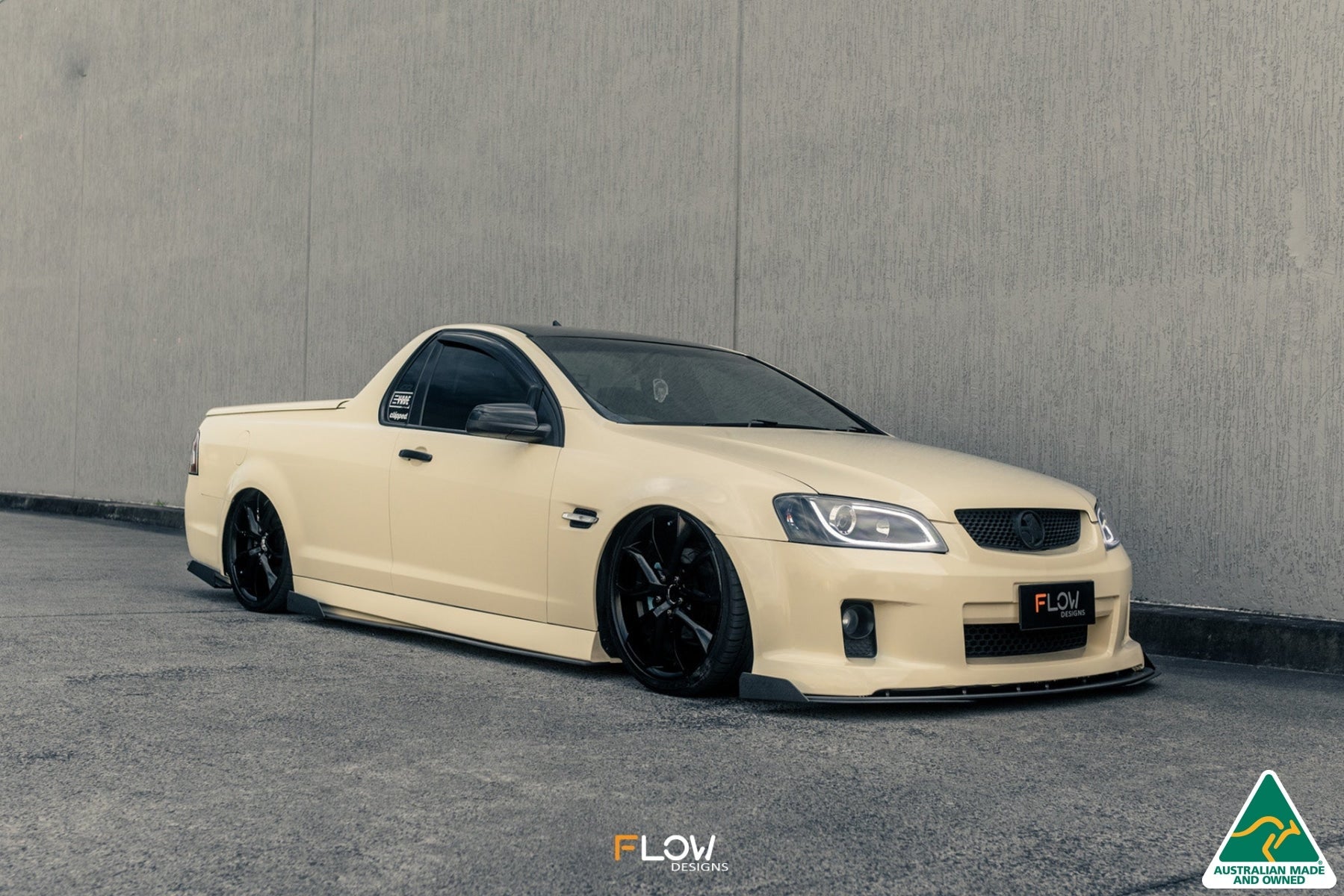 Flow Designs VE Commodore Ute Side Skirt Splitters (Pair) - iilumolab