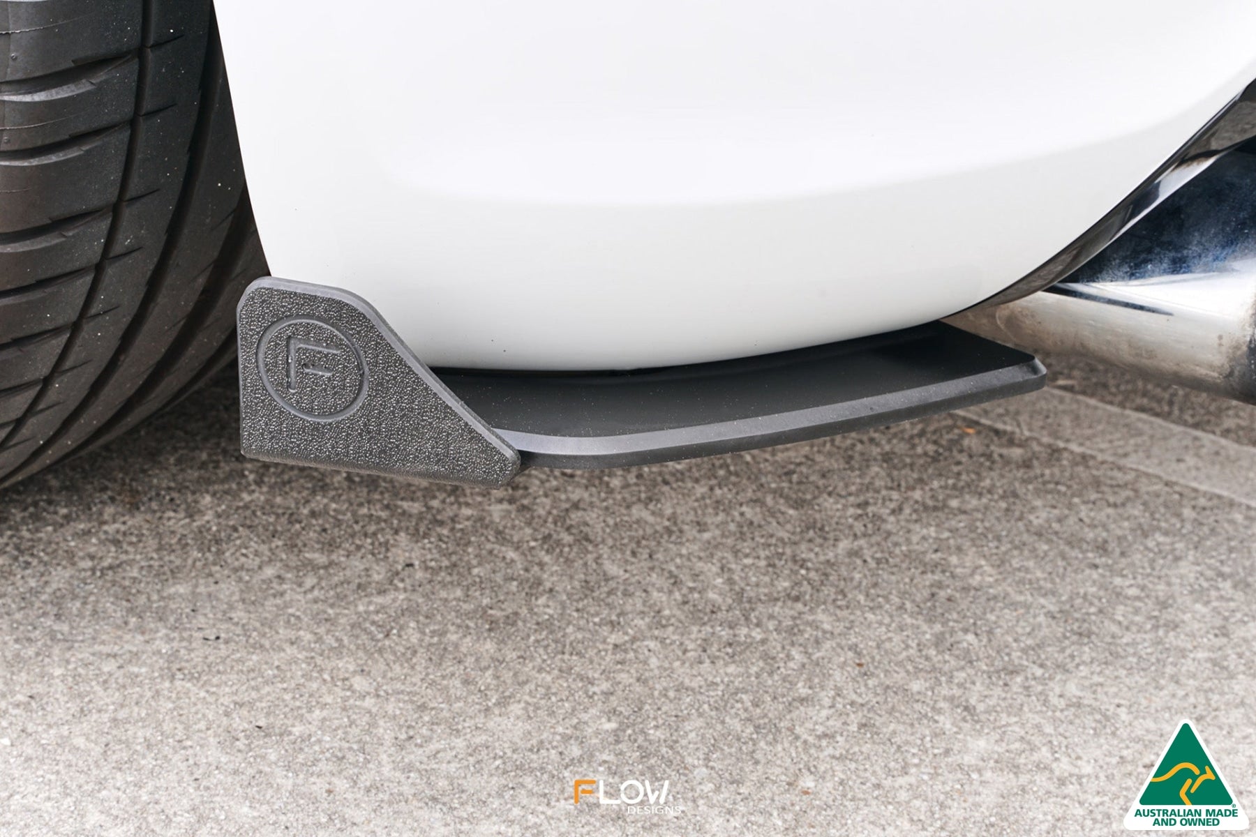 Flow Designs Scirocco R FL V3 Rear Spat Winglets (Pair) - iilumolab