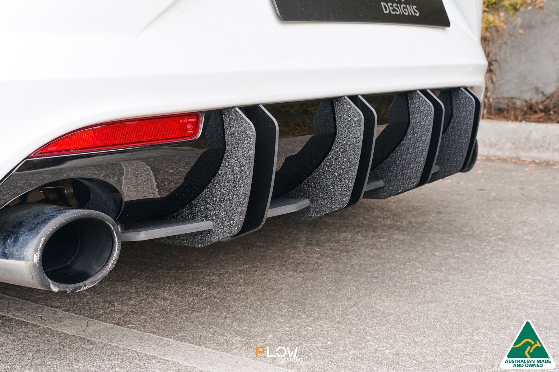 Flow Designs Scirocco R FL V3 Flow-Lock Rear Diffuser - iilumolab
