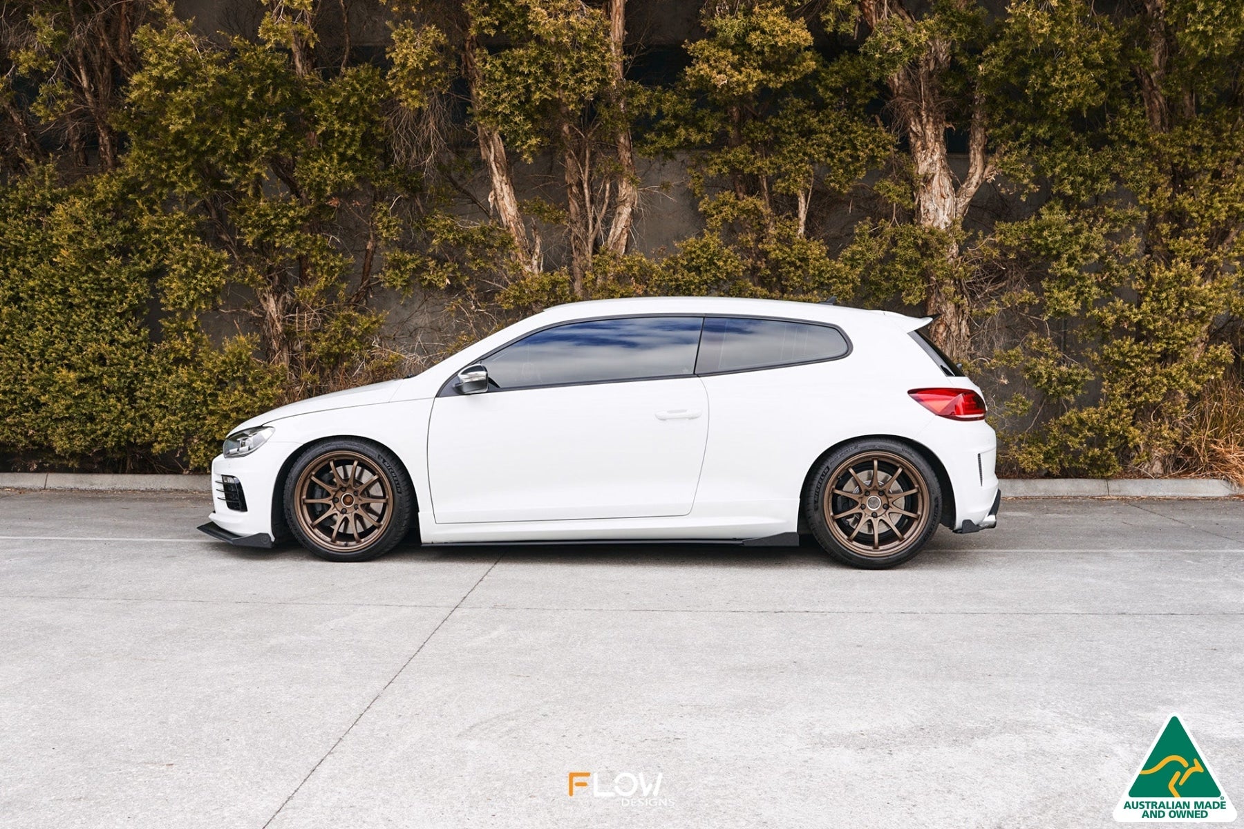 Flow Designs Scirocco R FL V3 Side Skirt Splitters (Pair)