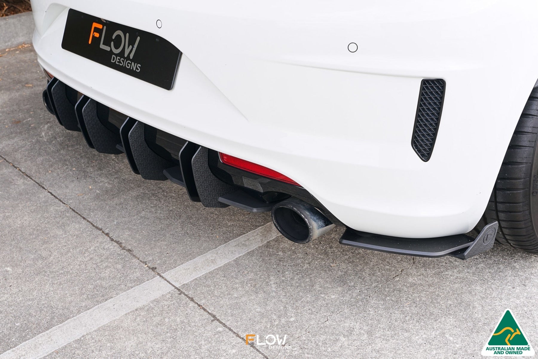 Flow Designs Scirocco R FL V3 Flow-Lock Rear Diffuser - iilumolab