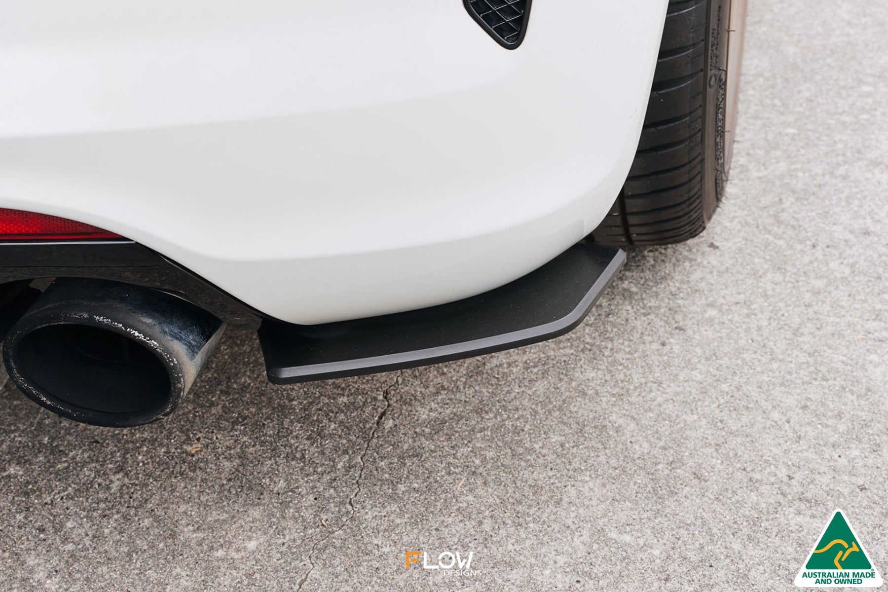 Flow Designs Scirocco R FL V3 Rear Spats (Pair) - iilumolab