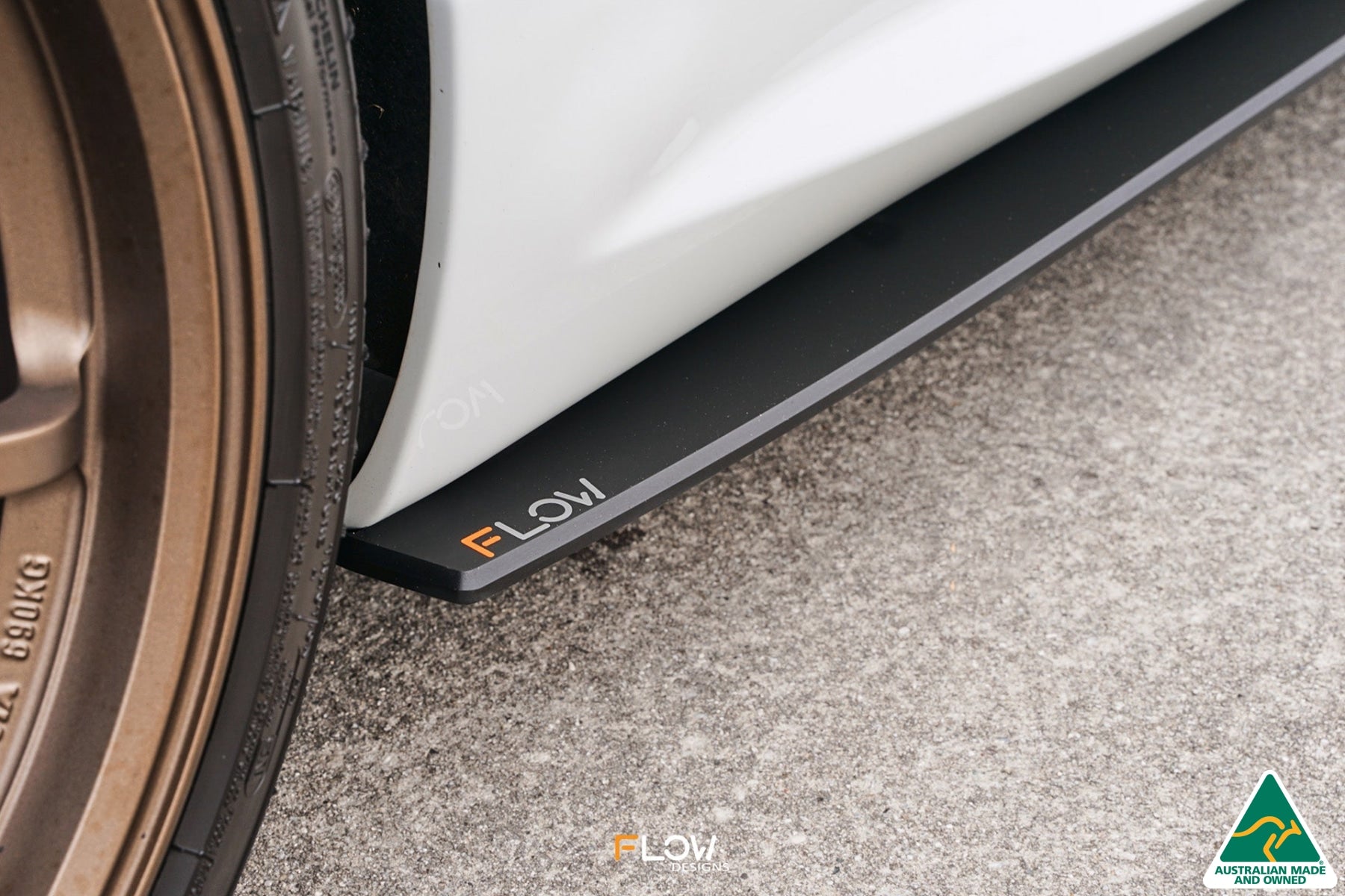 Flow Designs Scirocco R FL V3 Side Skirt Splitters (Pair)
