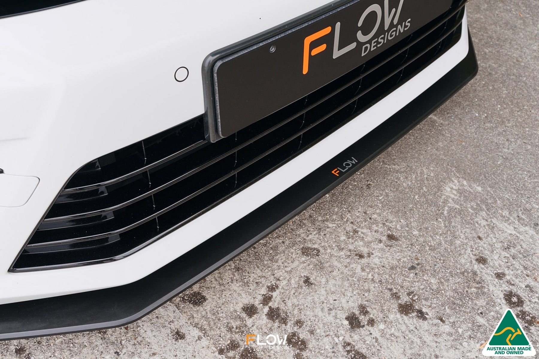 Flow Designs Scirocco R FL V3 Front Lip Splitter - iilumolab