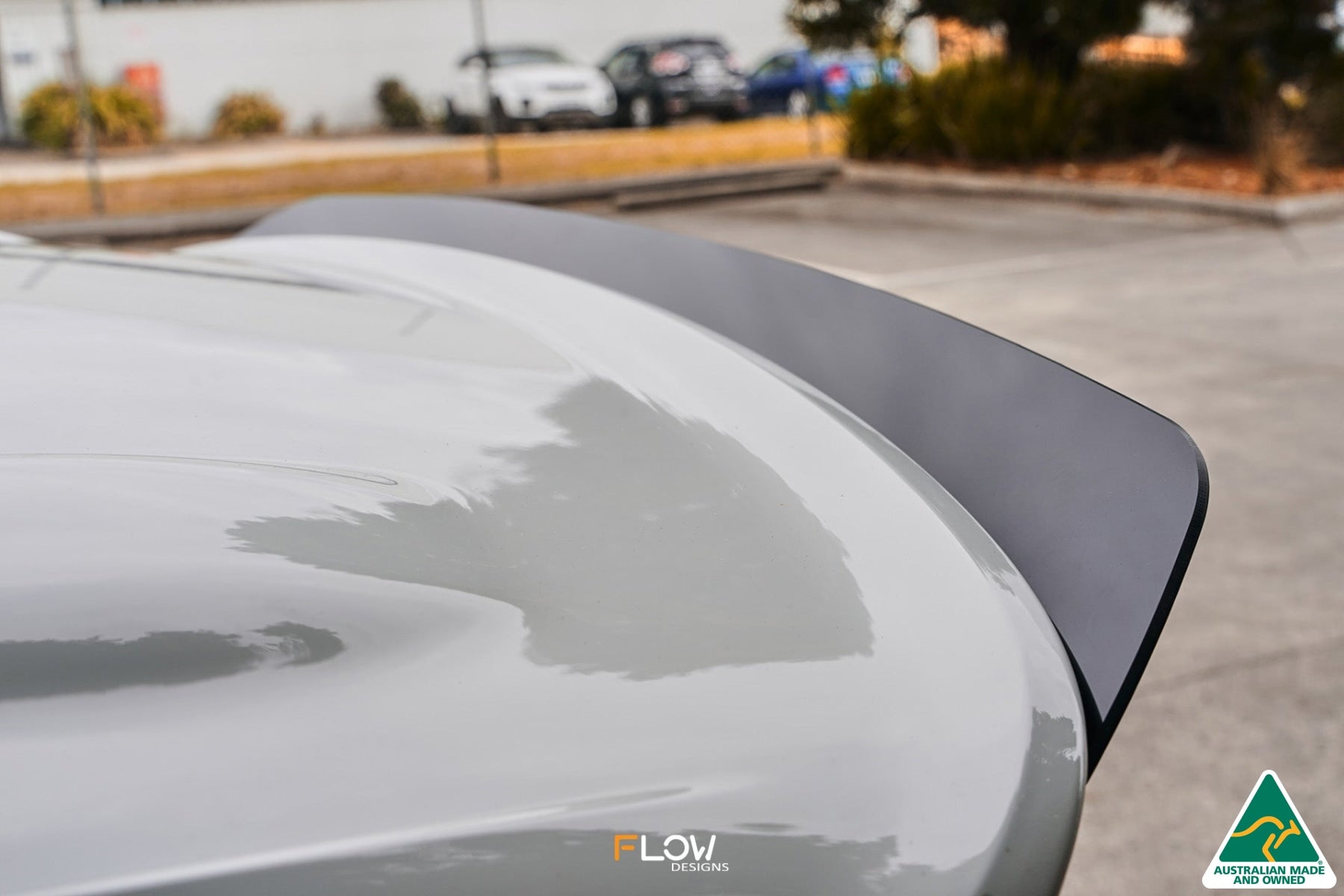 Flow Designs Scirocco R FL V3 Rear Spoiler Extension - iilumolab