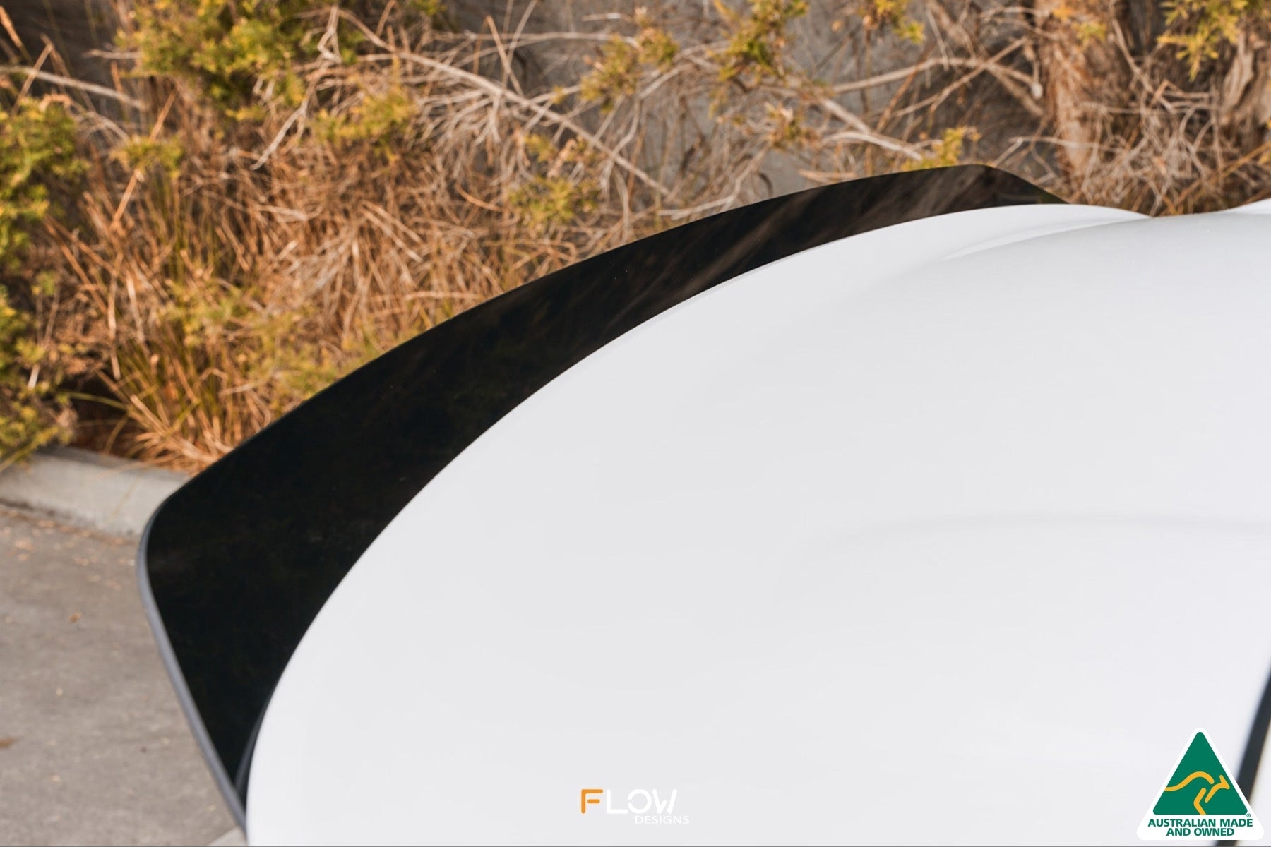 Flow Designs Scirocco R FL V3 Rear Spoiler Extension - iilumolab