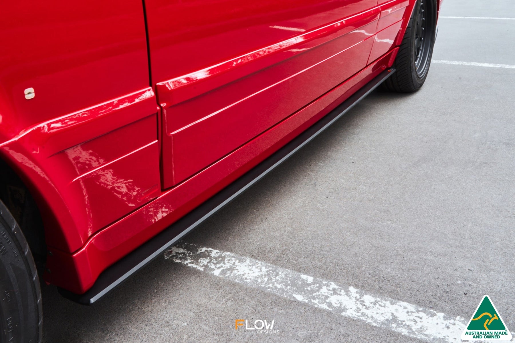 Flow Designs E30 M-Tech 2 Side Skirt Splitters (Pair) - iilumolab