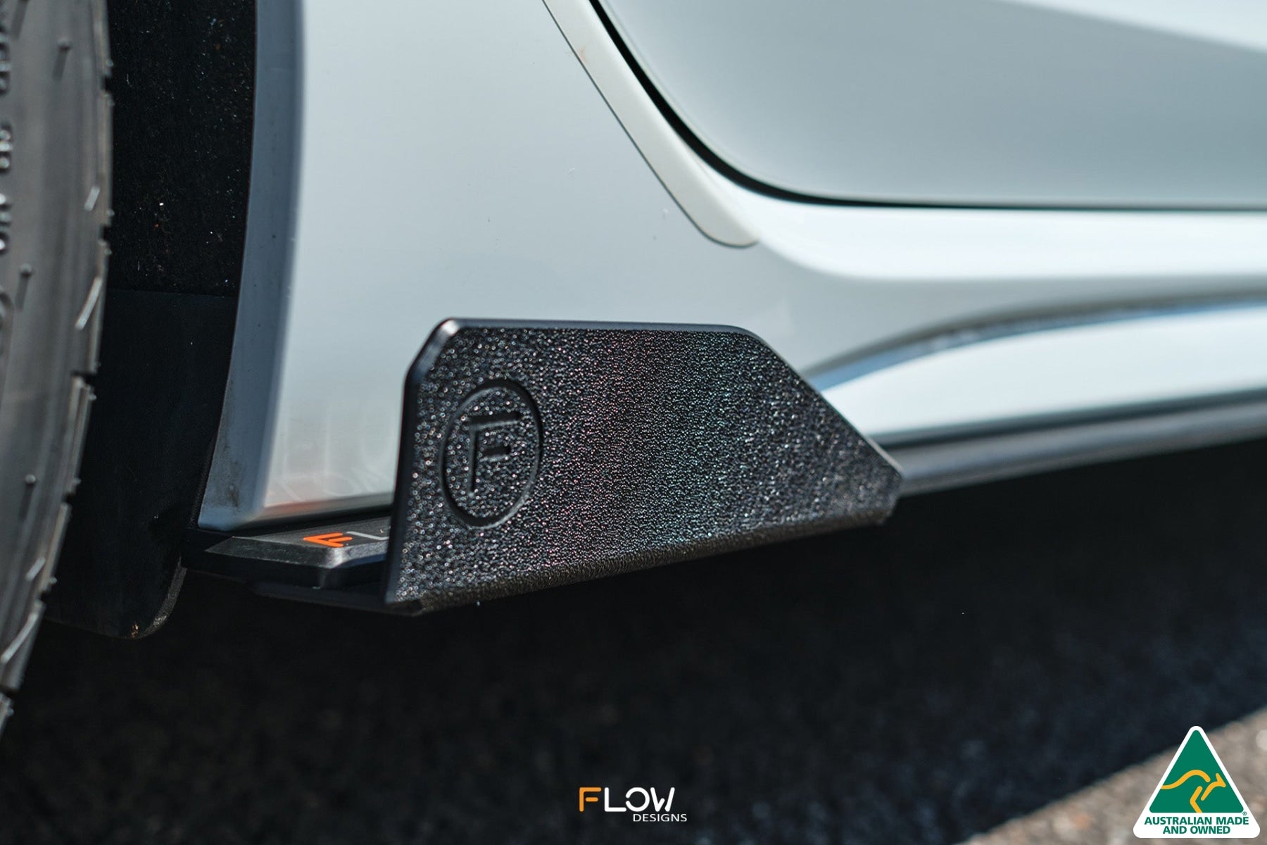 Flow Designs MK8 Golf R Side Skirt Splitter Winglets (Pair) - iilumolab