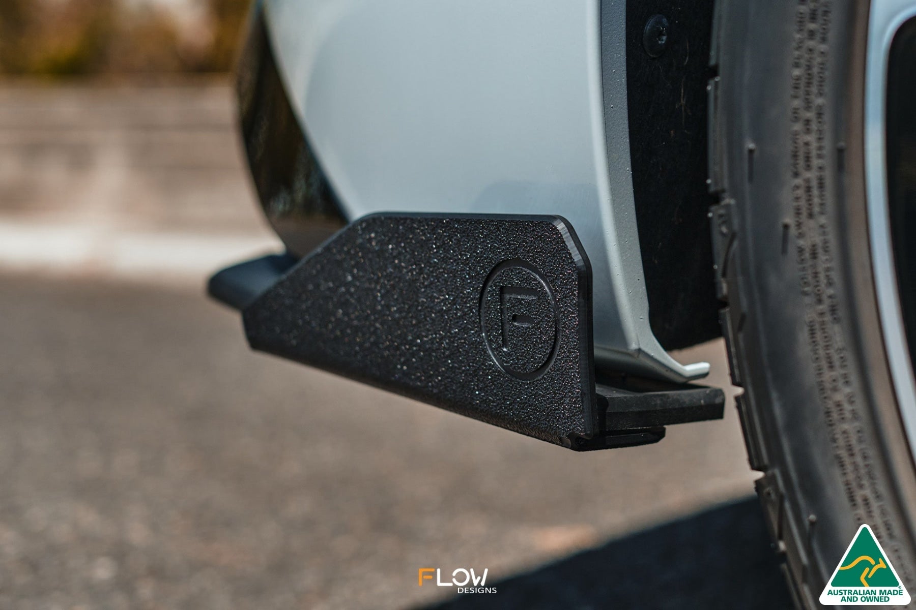 Flow Designs MK8 Golf R Rear Spat Winglets (Pair) - iilumolab