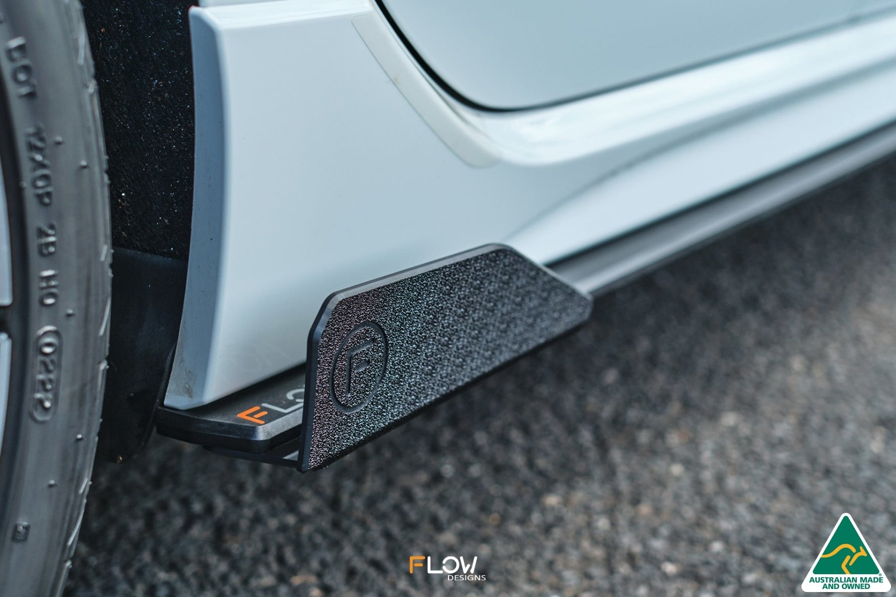 Flow Designs MK8 Golf R Side Skirt Splitter Winglets (Pair) - iilumolab