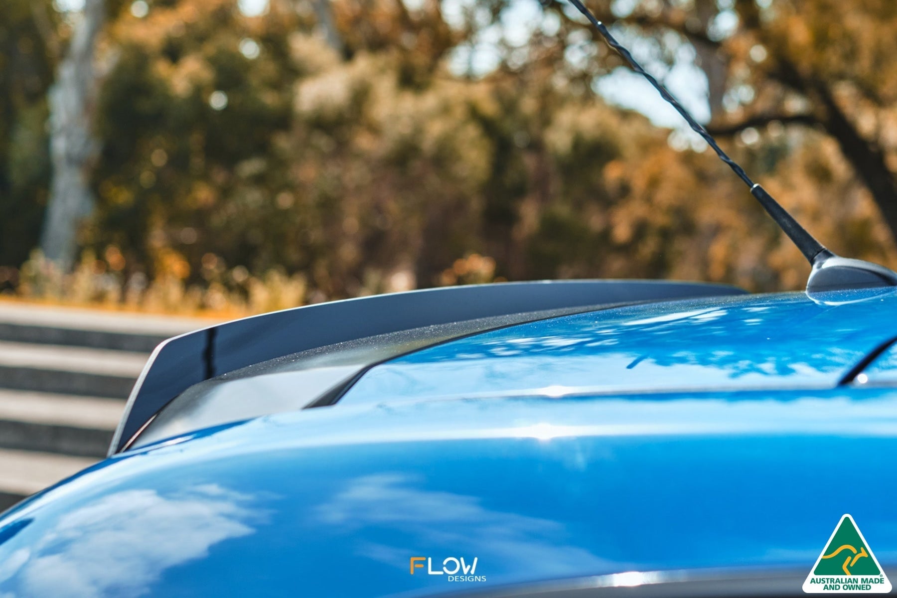 Flow Designs VF Commodore Wagon Rear Spoiler Extension